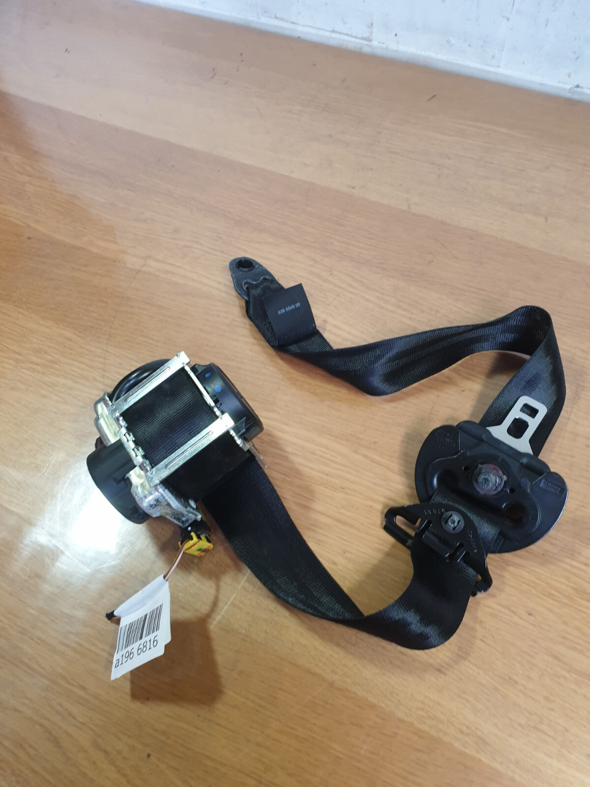 ✅JAGUAR F-PACE X761 3.0 PETROL 2017 FRONT LEFT SEAT BELT 635394000A Warranty