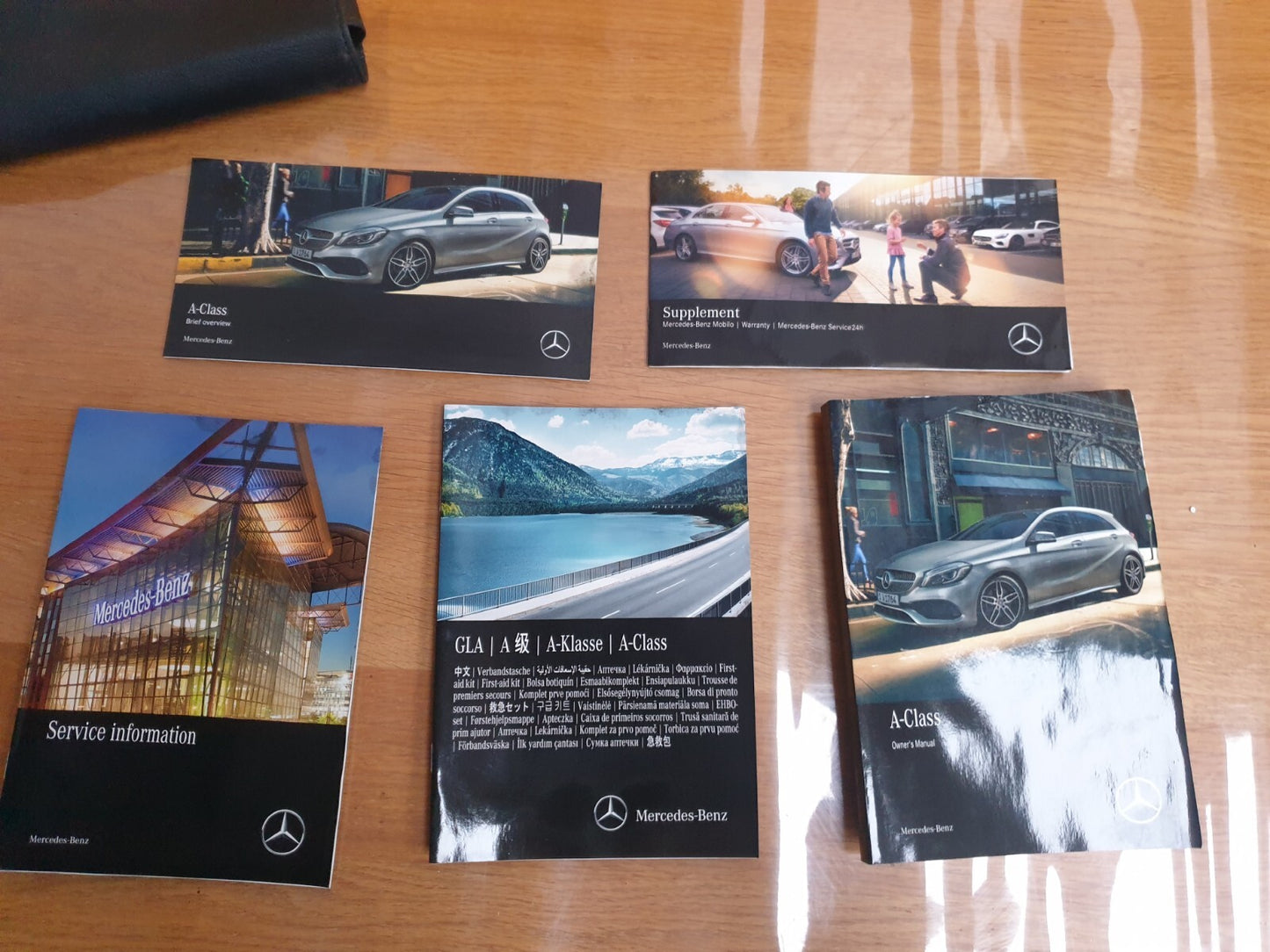MERCEDES A CLASS GLA HANDBOOK OWNER MANUAL GUIDE Warranty X00