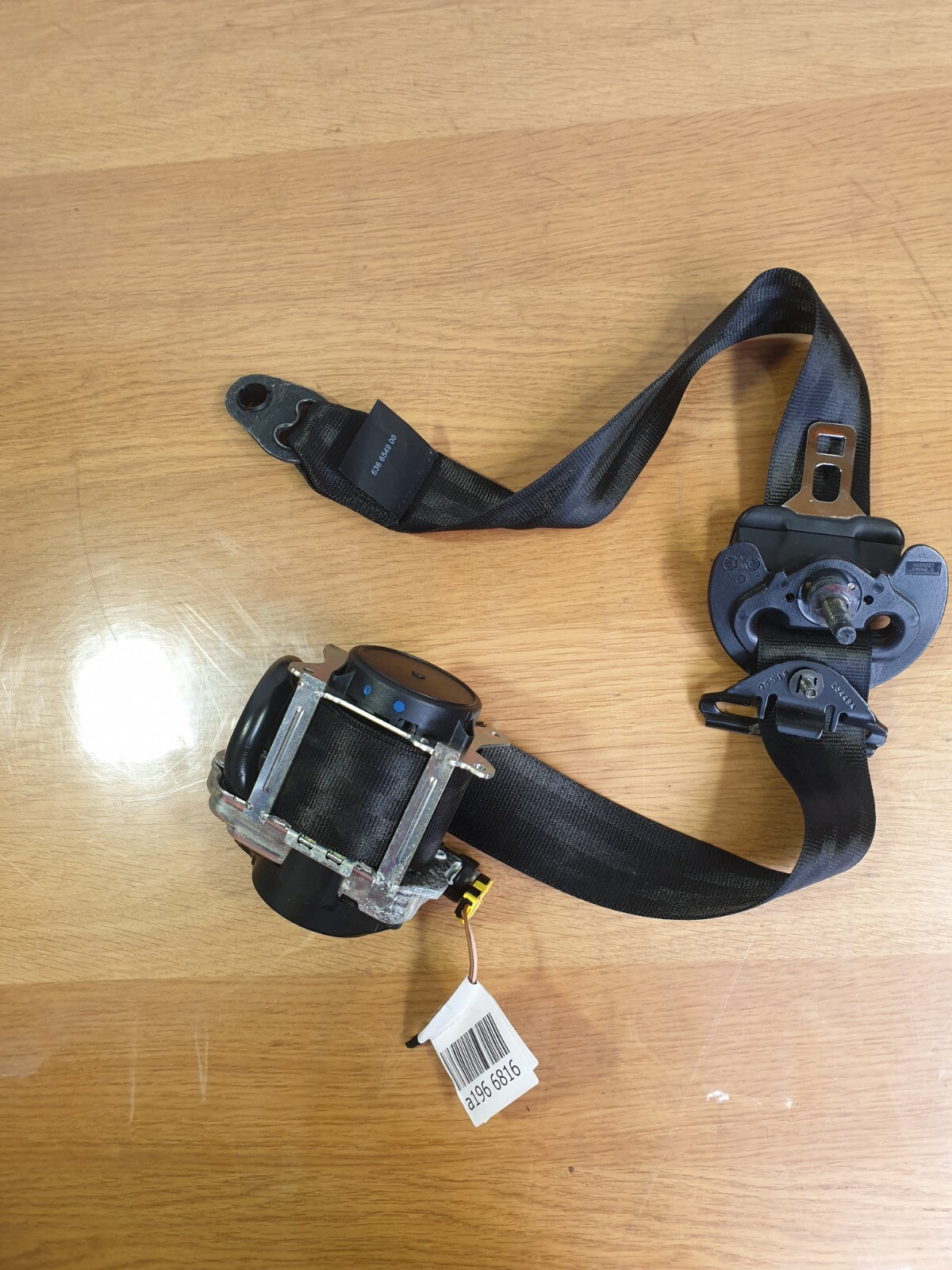 ✅JAGUAR F-PACE X761 3.0 PETROL 2017 FRONT LEFT SEAT BELT 635394000A Warranty