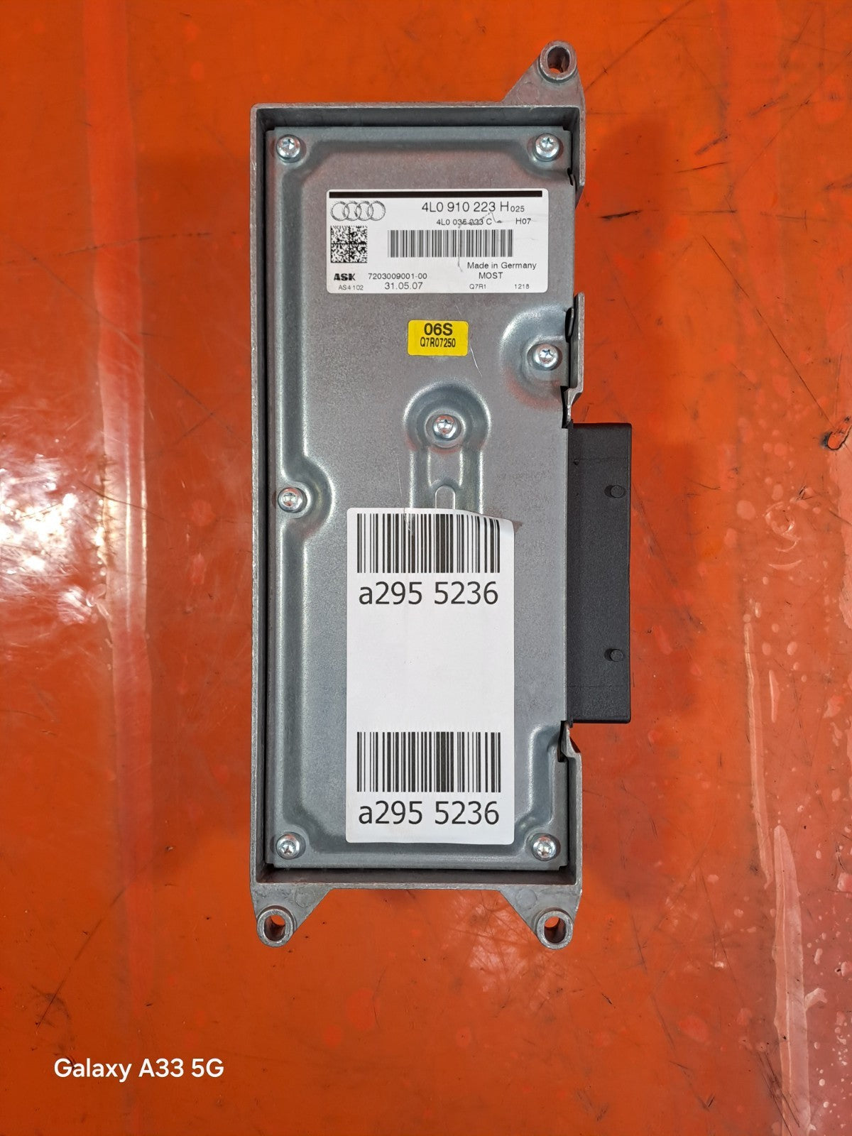 ✅2007 AUDI Q7 4L 3.0D AMPLIFIER 4L0910223H + WARRANTY A295