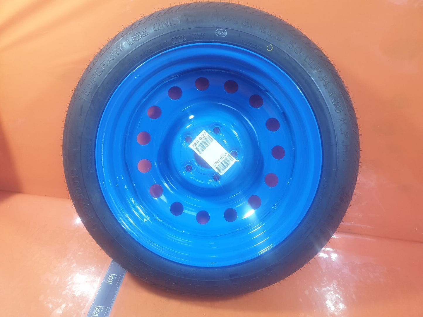 2017 SSANGYONG TIVOLI EX 1.6D SPARE WHEEL T125/80 U16 + WARRANTY A230