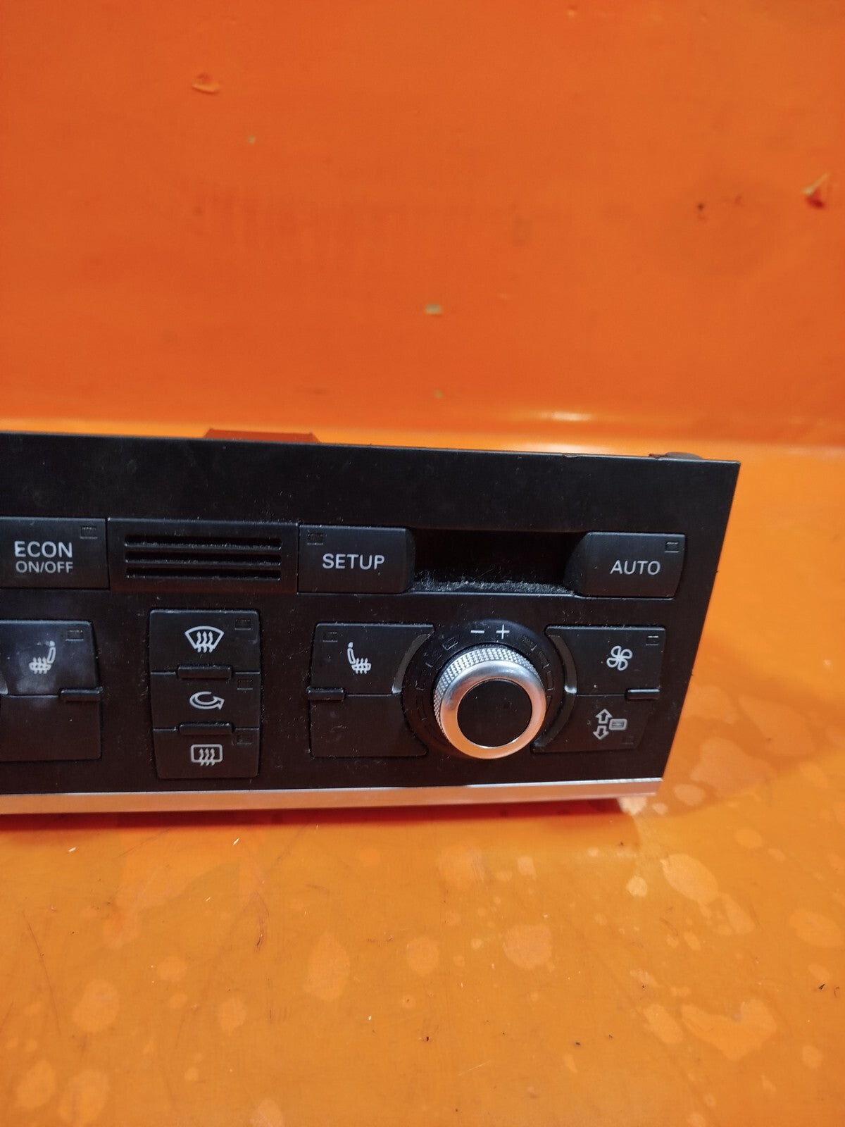 ✅AUDI Q7 S LINE QUATTRO 2009 AC AIR CON HEATER CLIMATE CONTROL SWITCH PANEL A245