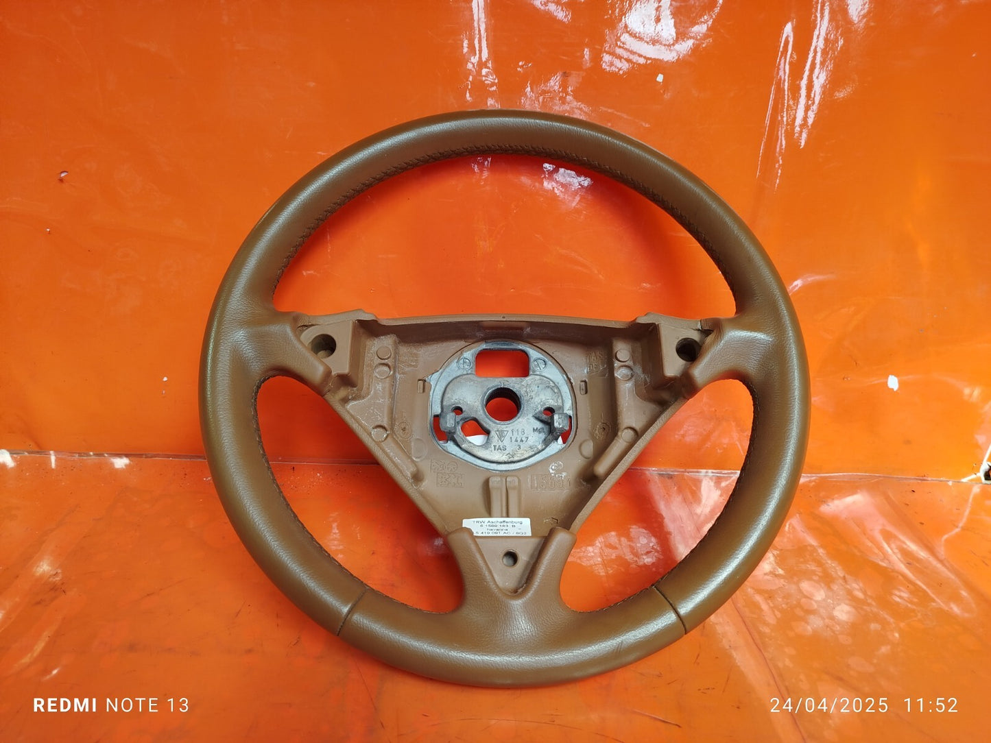 ✅2010 PORSCHE CAYENNE 9PA 3.6P STEERING WHEEL 7L5419091AC + WARRANTY A268
