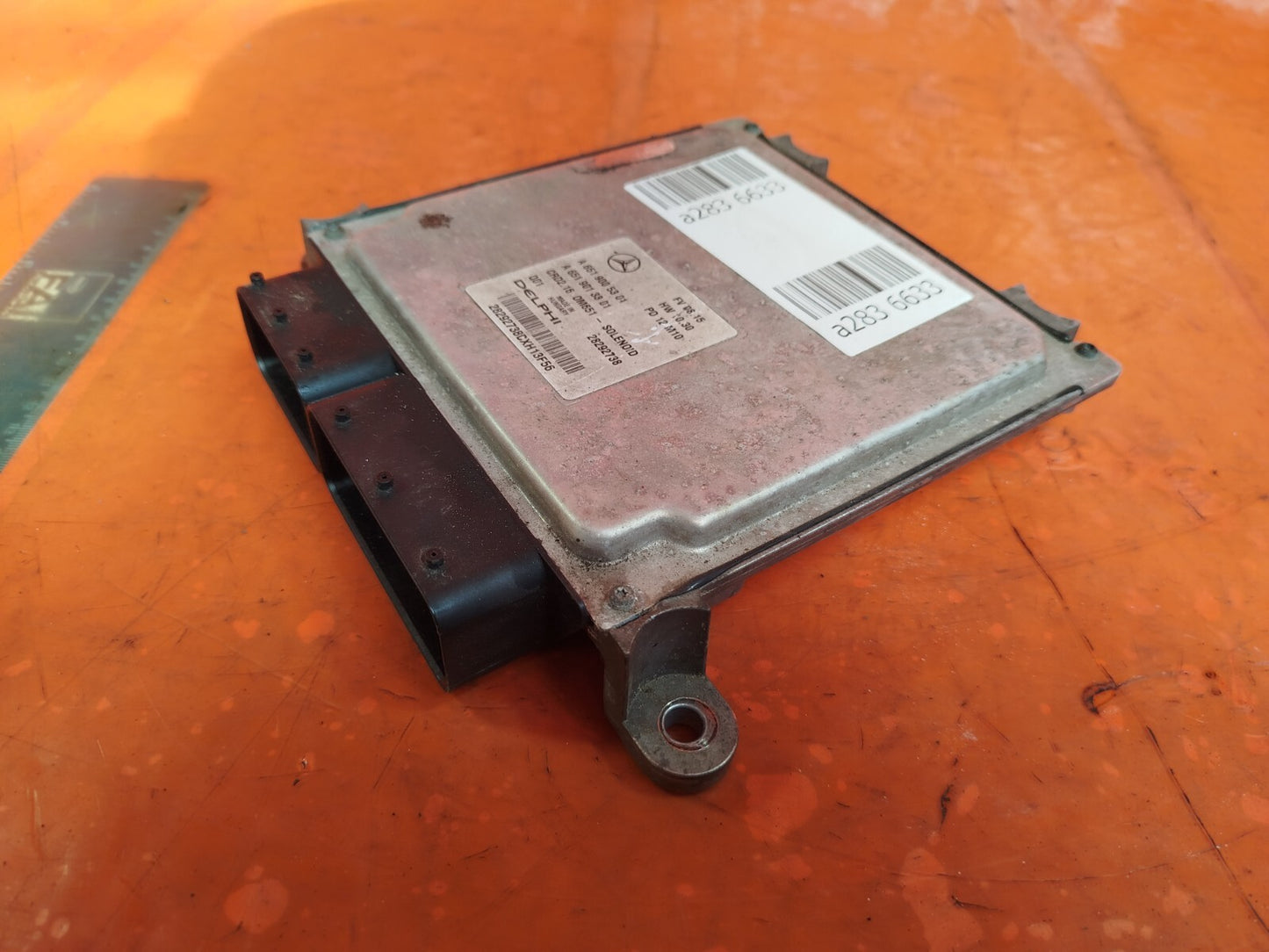 ✅MERCEDES C250 W204 2.1 DIESEL 2011 ENGINE CONTROL MODULE ECU A6519005301 A283
