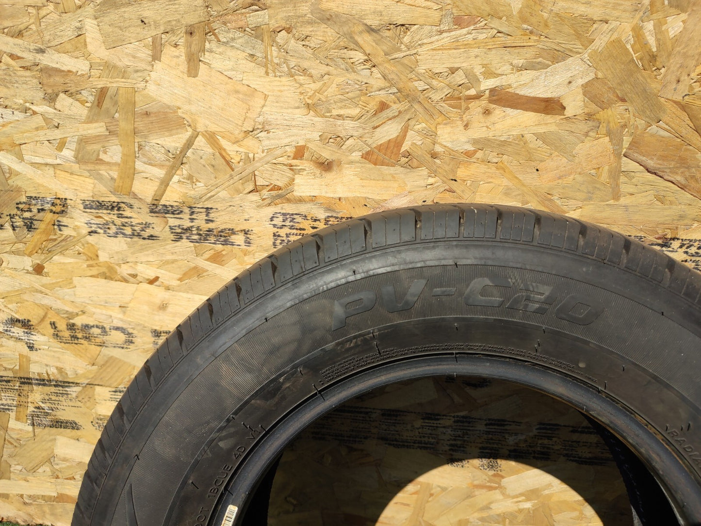 PRESTIVO PV-C20 215/65 R15 TYRE + WARRANTY xAA 7.4mm
