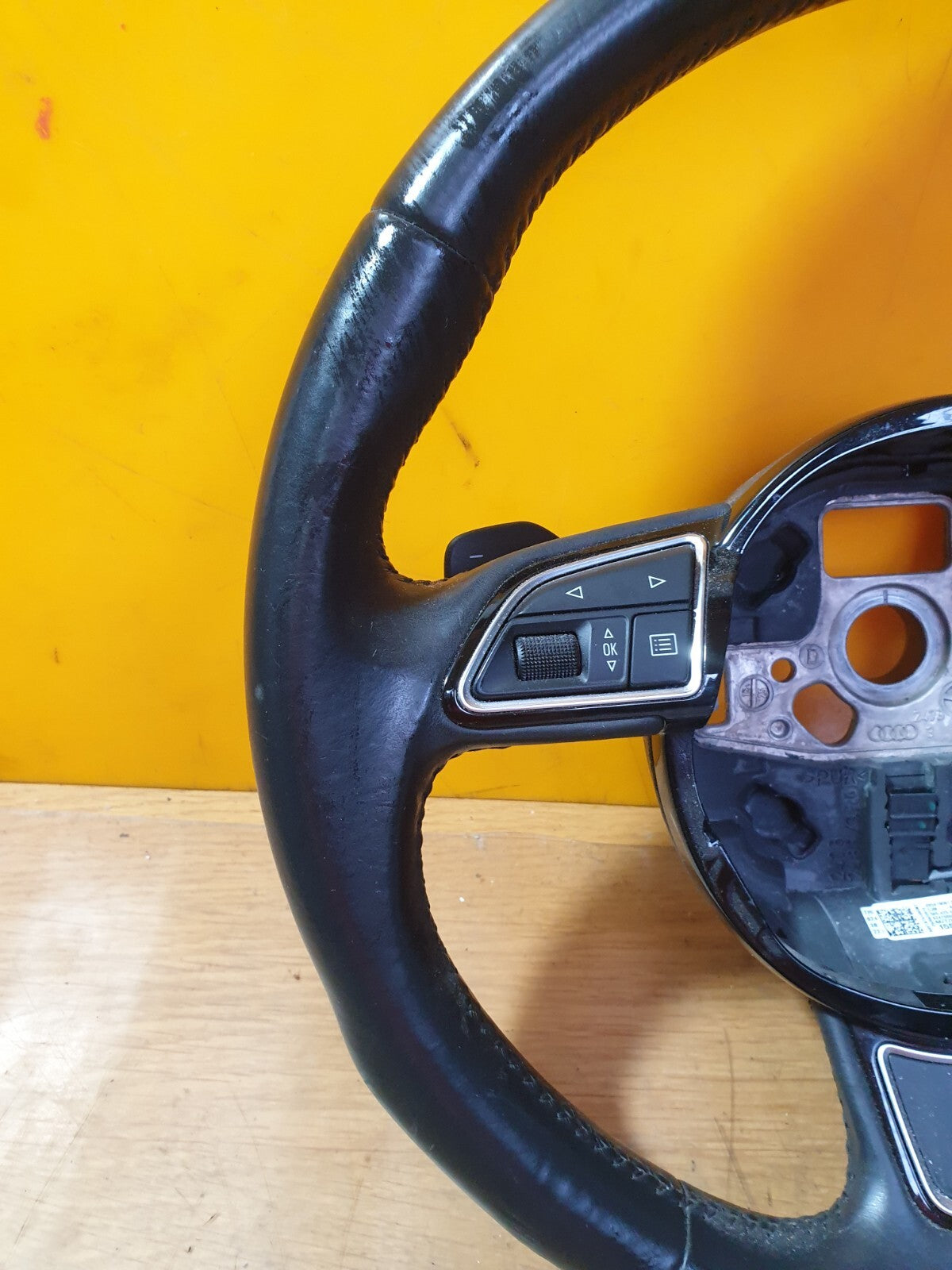 ✅2015 AUDI A3 E-TRON 1.4P MULTIFUNCTION STEERING WHEEL 8V0419091B +WARRANTY A204
