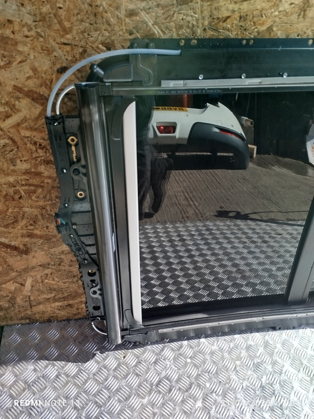 ✅AUDI Q5 S LINE 2.0 PETROL 2012 PANORAMIC ROOF SUNROOF FRAME & GLASS 8R0877041B