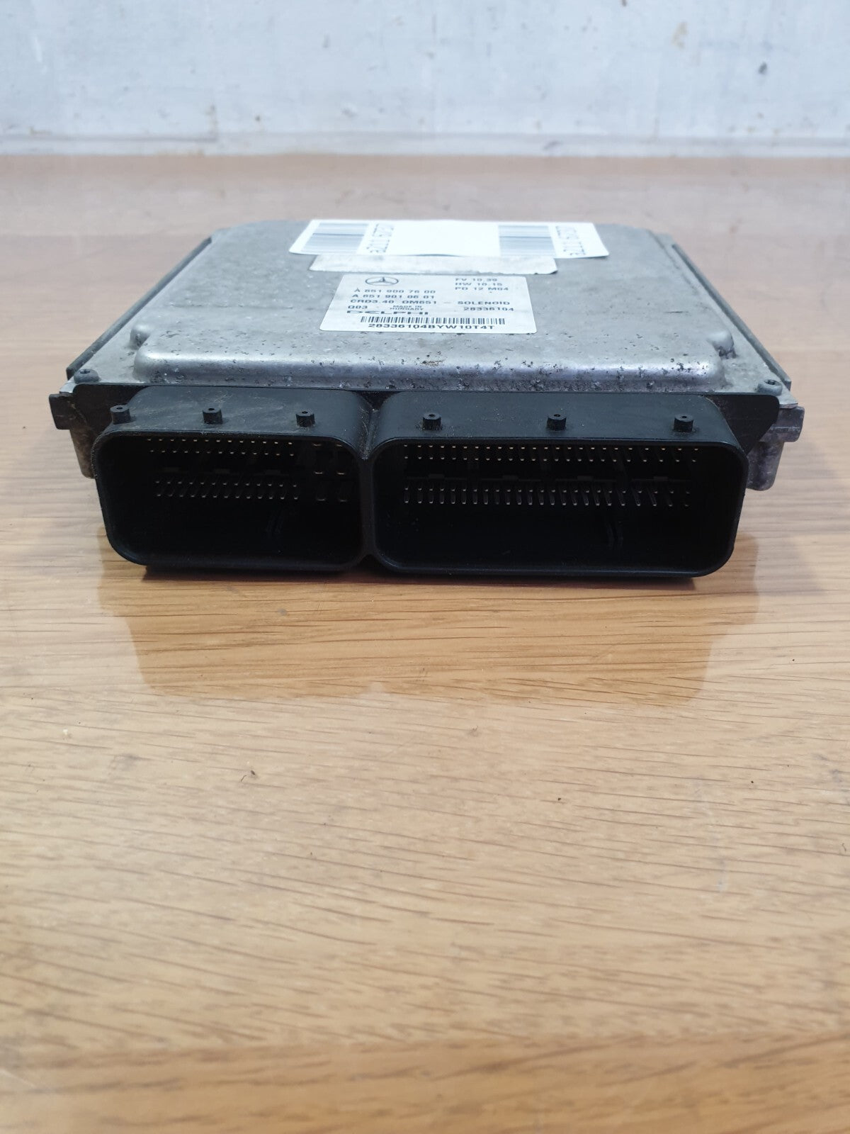 MERCEDES B CLASS W246 1.8 DIESEL 2012 ENGINE CONTROL MODULE ECU A6519007600 A211