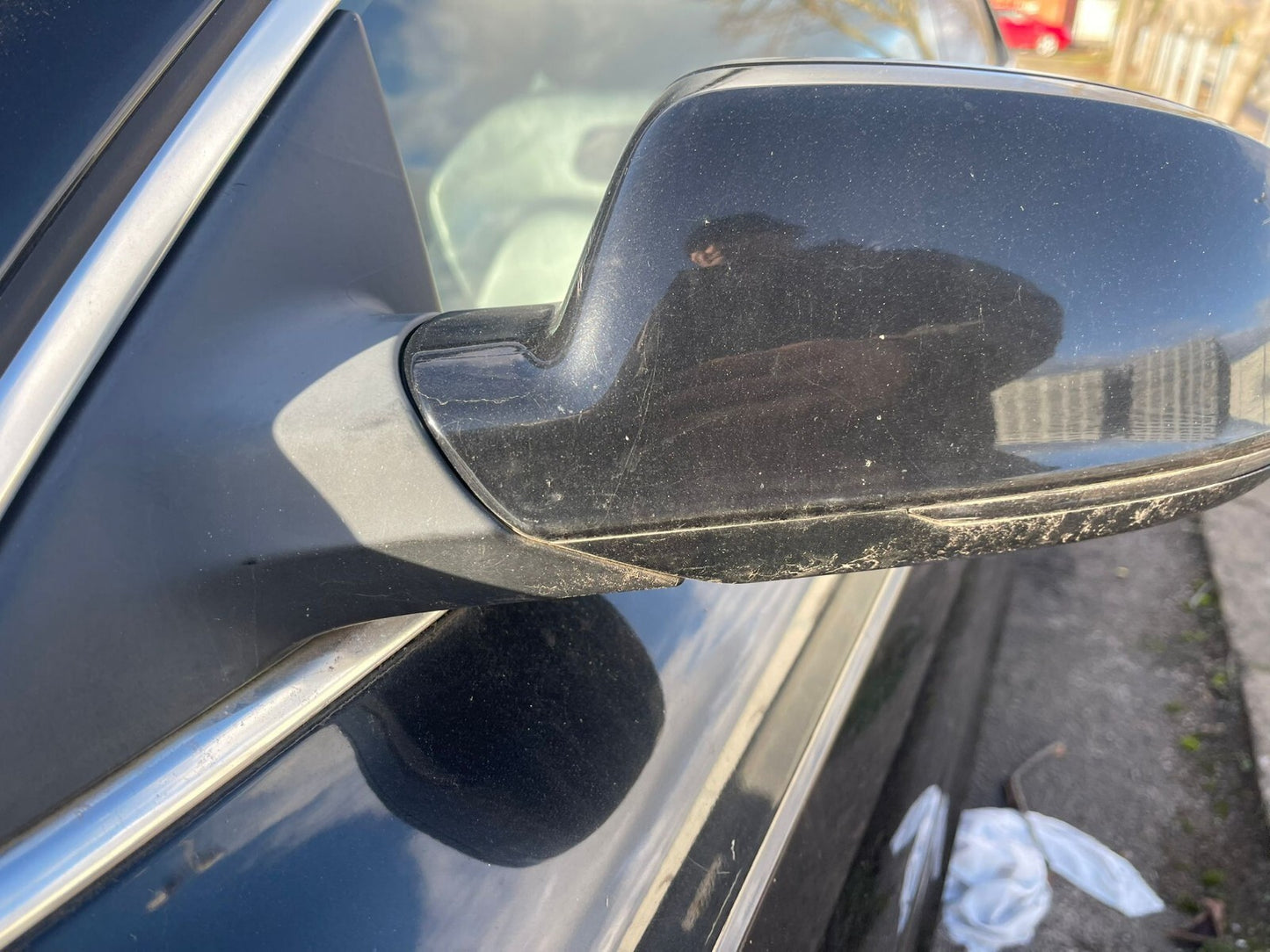 ✅2010 AUDI A5 8T S LINE 2.0P FRONT LEFT WING MIRROR BLACK + WARRANTY A223