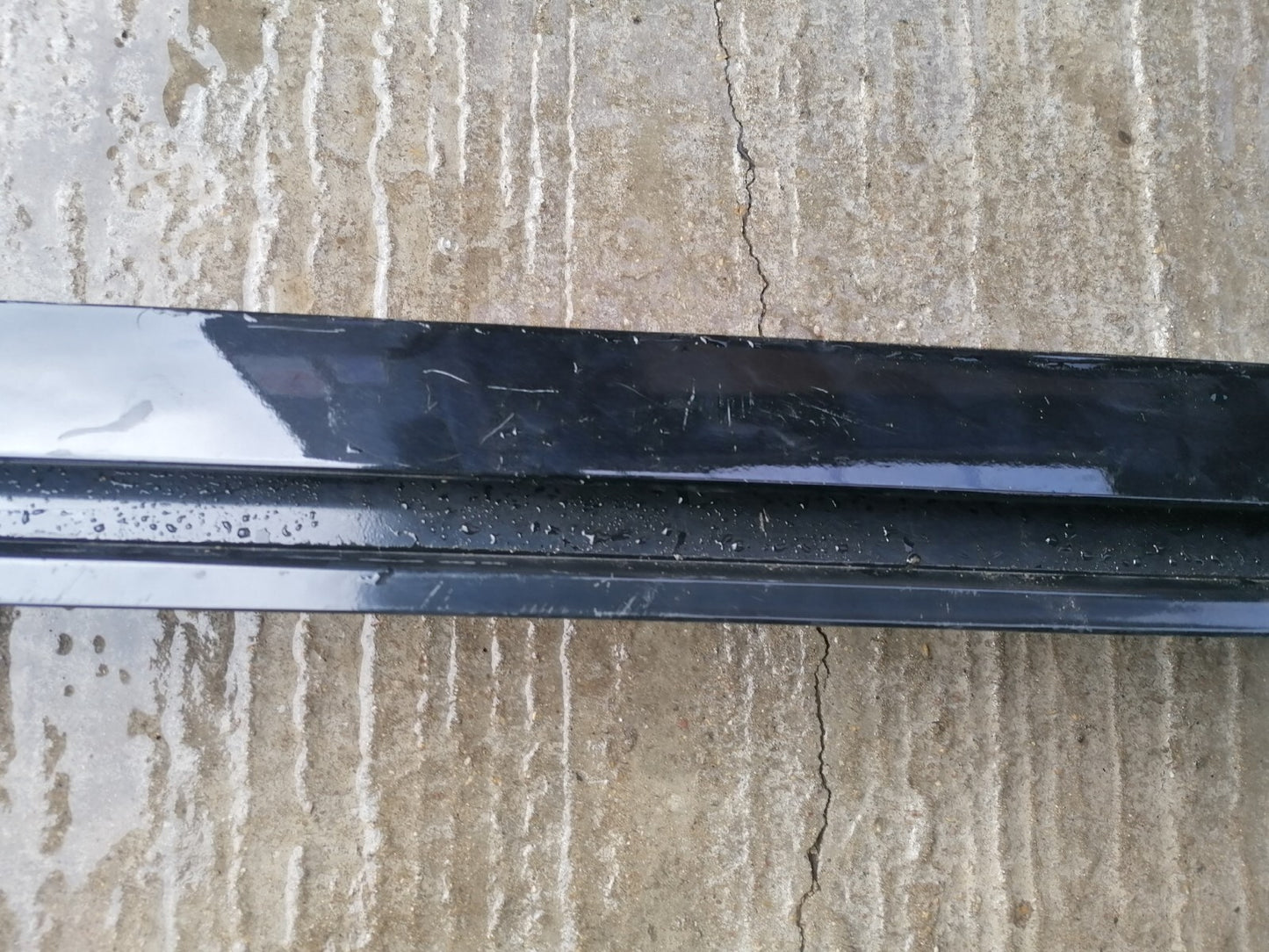 ✅2021 FORD TRANSIT CUSTOM 2.0D RIGHT SLIDING DOOR RAIL TRIM BLACK JK21-V250A74-A