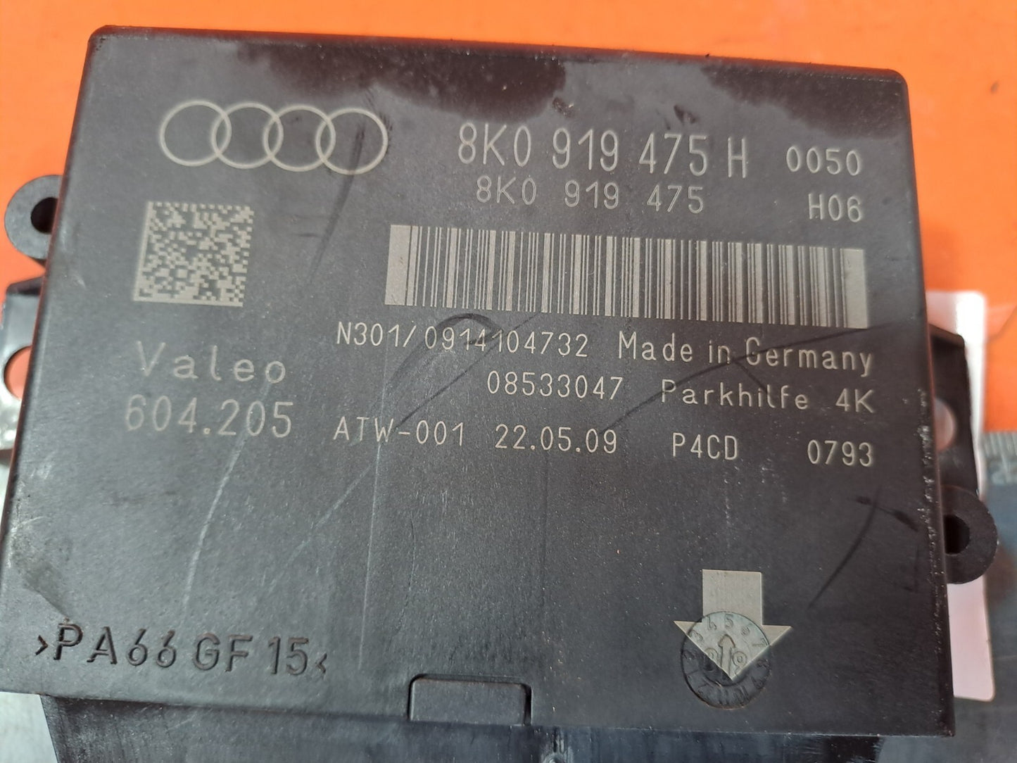 ✅AUDI A5 S LINE CABRIO 2.0 PETROL 2009 PDC PARKING DISTANCE CONTROL MODULE ECU