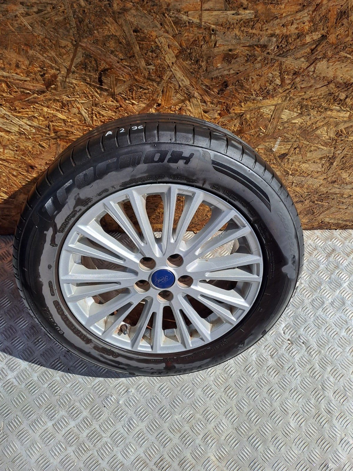 ✅2017 FORD GALAXY MK4 ALLOY WHEEL & TYRE EM2C-1007-B1A 235/55 R17 +WARRANTY A296