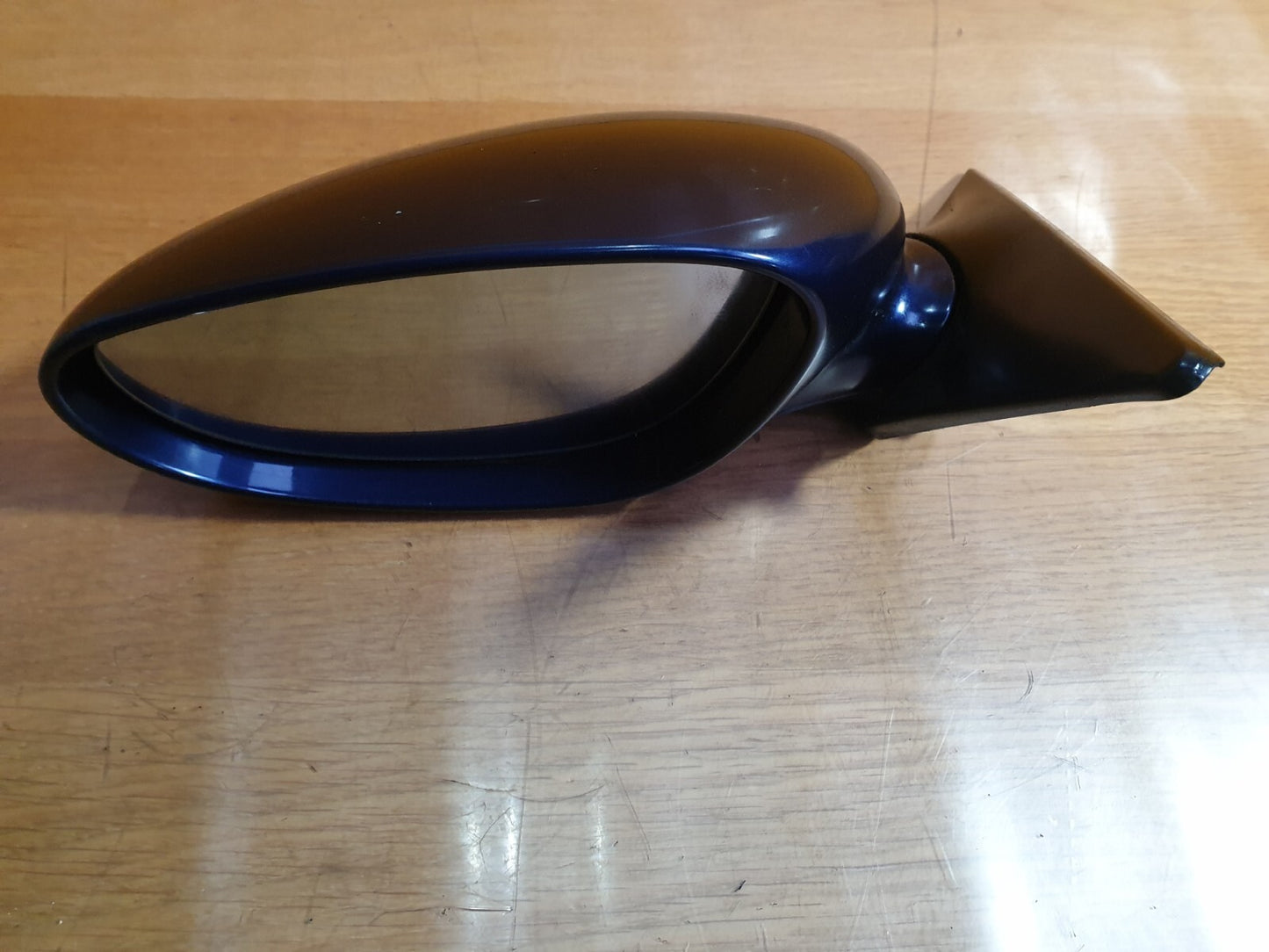 ✅2002 PORSCHE BOXTER 986 2.7P FRONT LEFT PASSENGER SIDE WING MIRROR BLUE A129