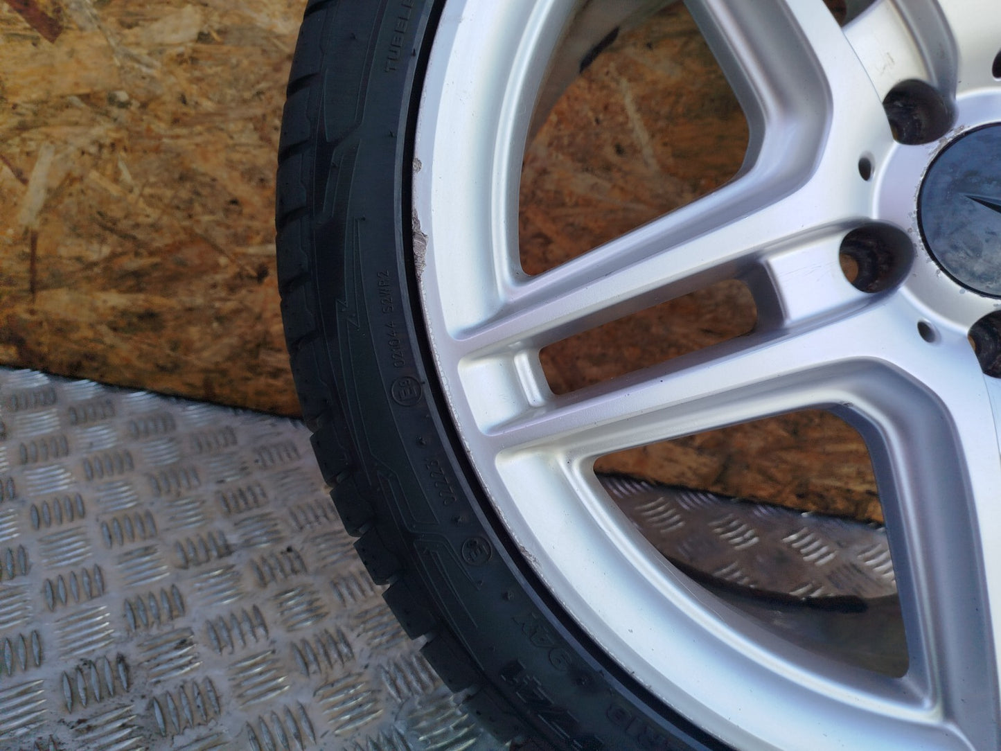 ✅2011 MERCEDES C CLASS W204 ALLOY WHEEL WITH TYRE 255/35 R18 A2044014201 A283
