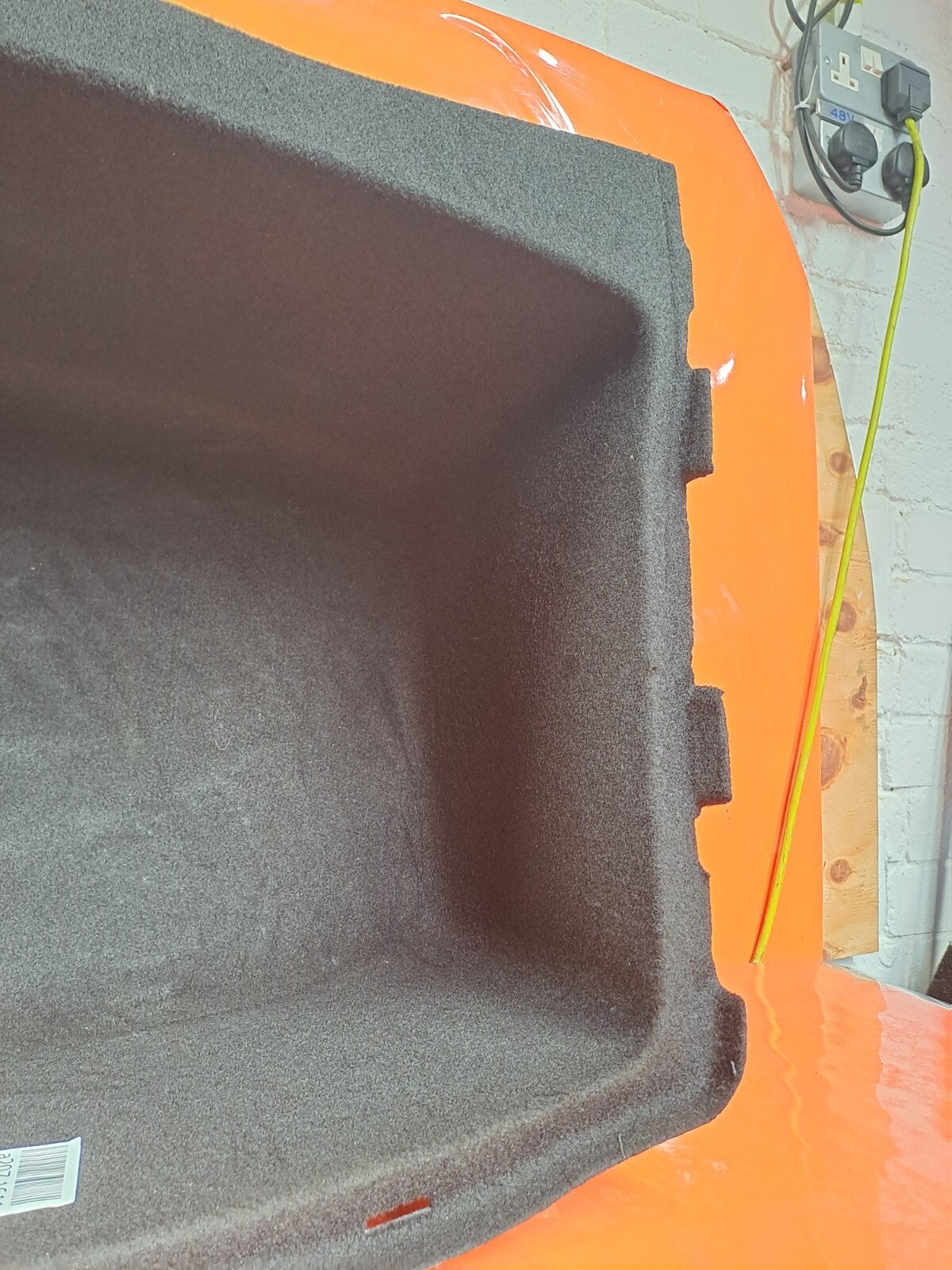 TESLA MODEL 3 LONG 2024 REAR TRUNK BOOT FLOOR STORAGE CARPET 1752608-10-D A207
