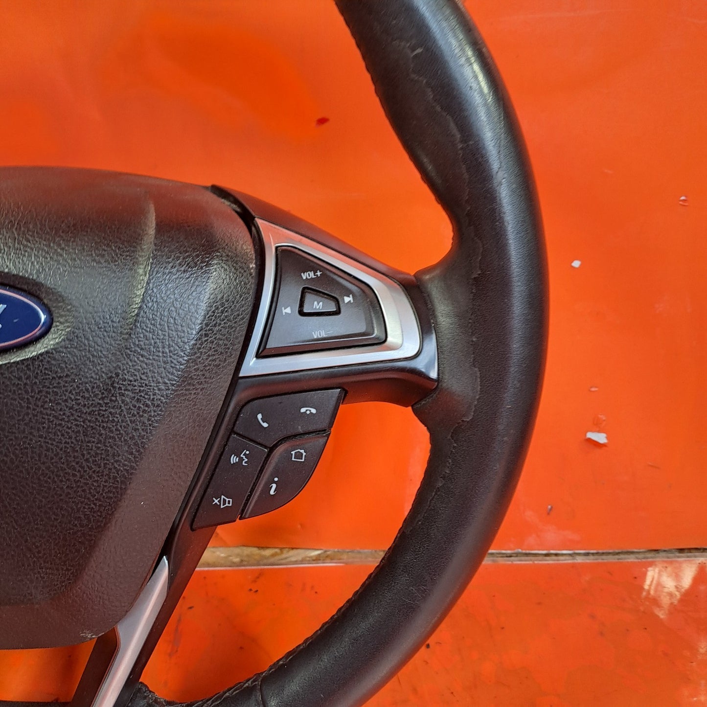 ✅2017 FORD GALAXY MK4 MULTIFUNCTION STEERING WHEEL DS73-3600-BM Warranty A296
