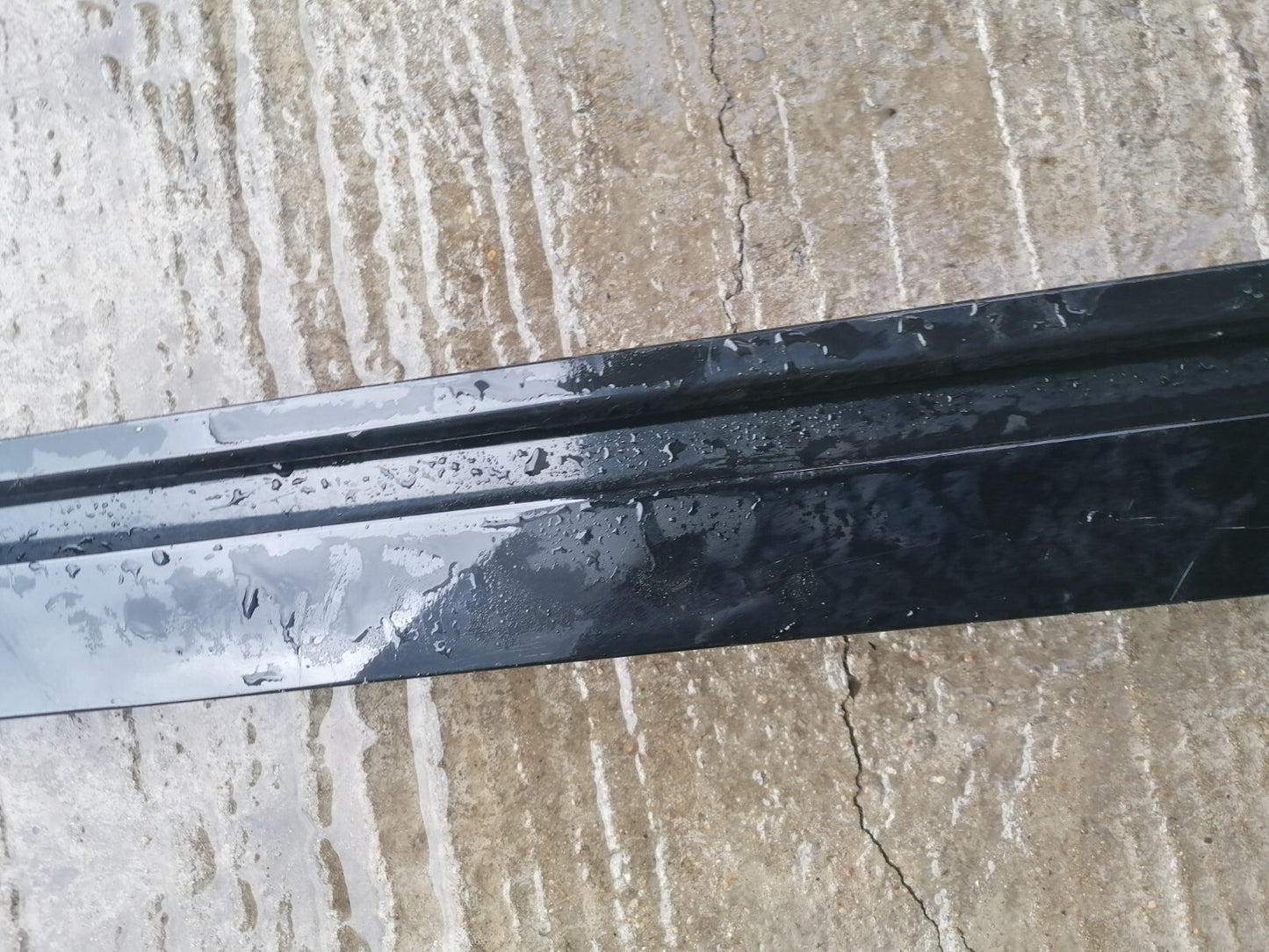 ✅2021 FORD TRANSIT CUSTOM 2.0D LEFT SLIDING DOOR RAIL TRIM BLACK JK21-V250A82-A