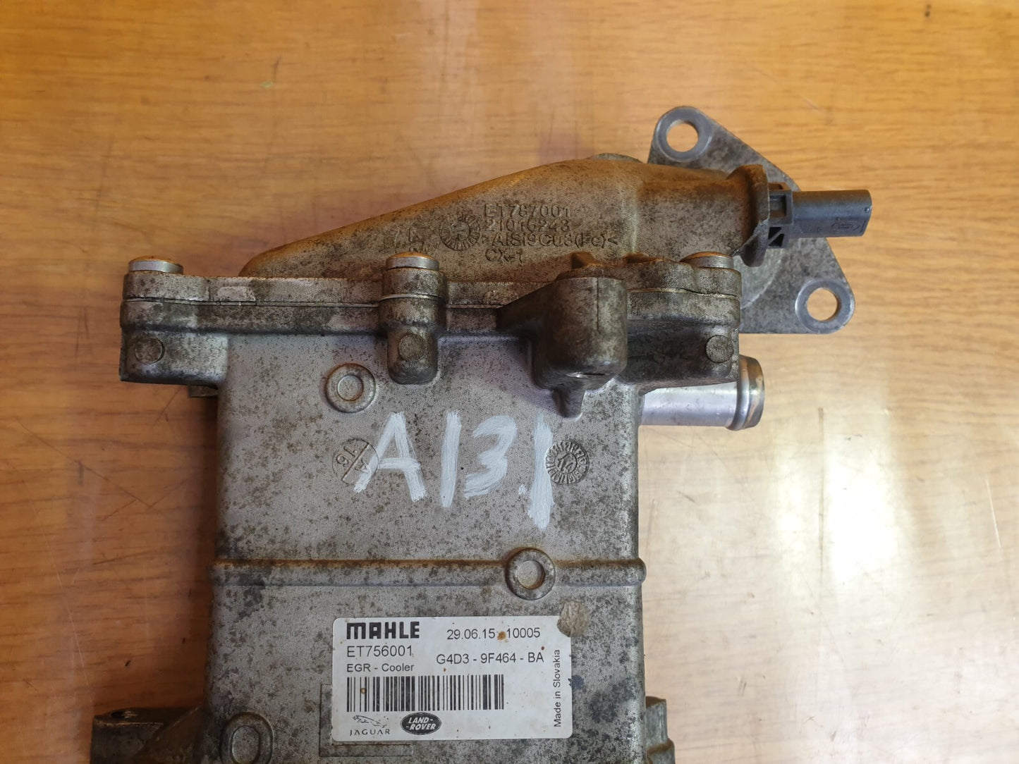 ✅LAND ROVER 2015 DISCOVERY SPORT L550 2.0D EGR VALVE COOLER G4D39F464BA A131