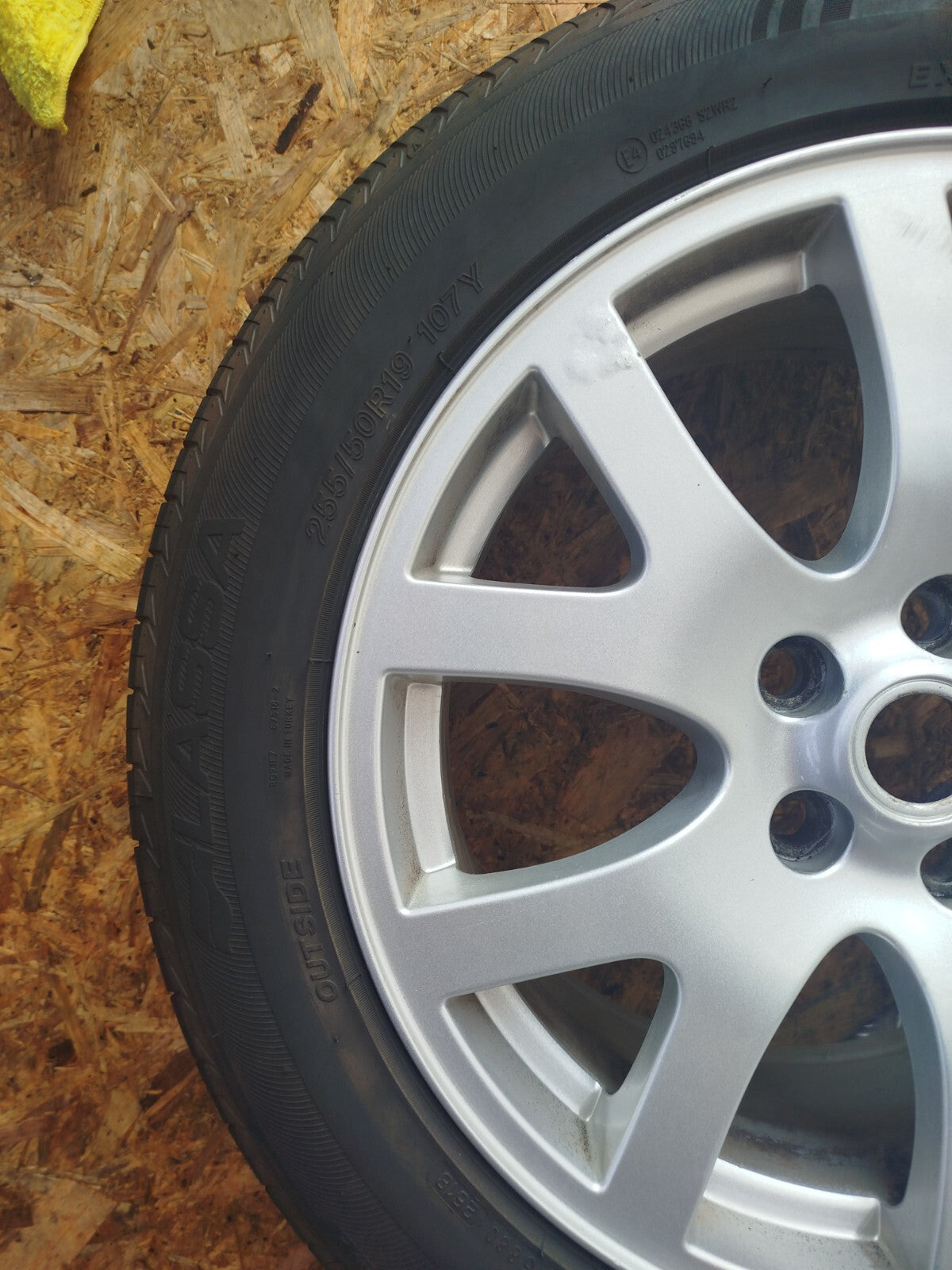 ✅LAND ROVER RANGE ROVER L320 2.7 DIESEL 2007 SPARE WHEEL 255/50 R19 Warranty