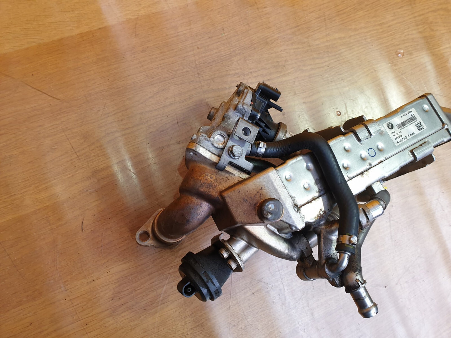 ✅BMW X3 XDRIVE20D F25 2.0 DIESEL 2016 EGR COOLER AND EGR VALVE 8477660 8513132
