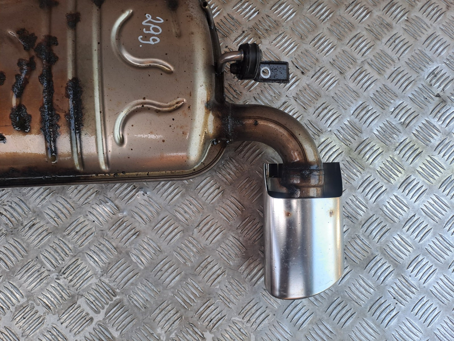 ✅MERCEDES B180 W246 1.8 DIESEL 2012 REAR EXHAUST BOX A2464910700 A299