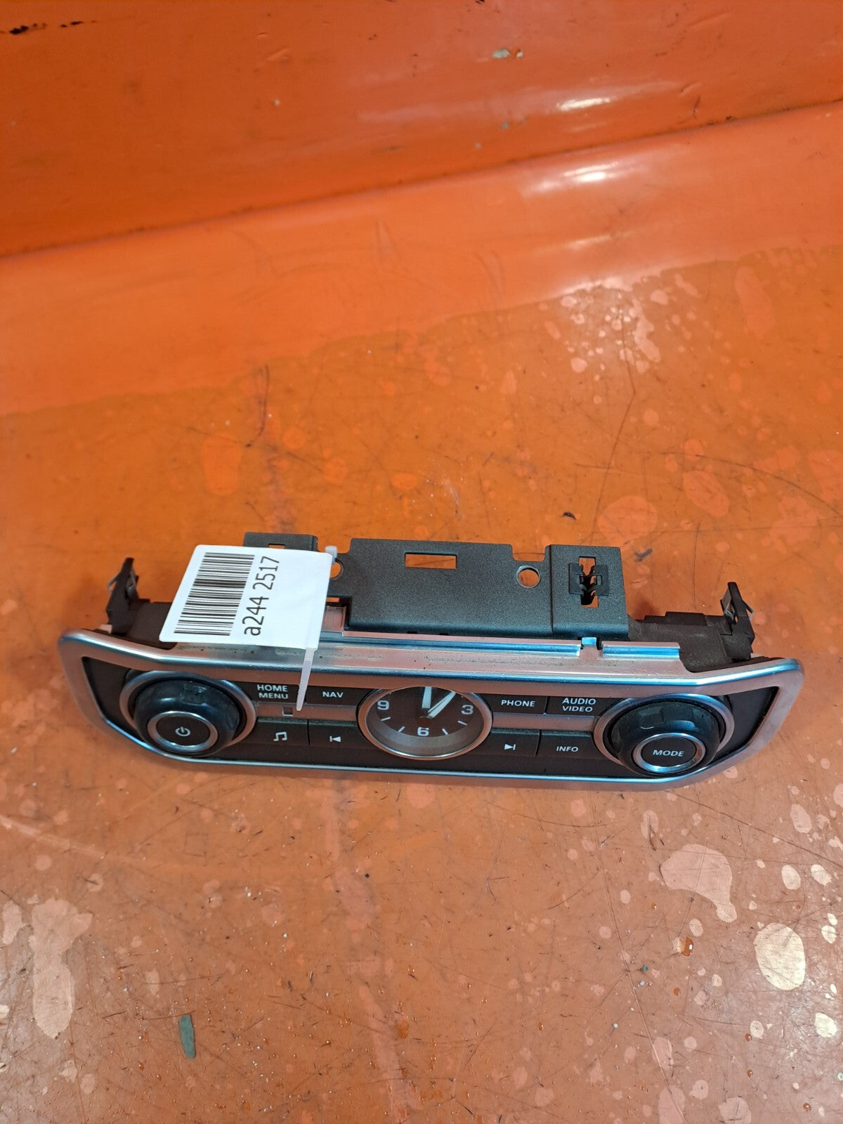 ✅2010 LAND ROVER DISCOVERY 4 L319 CD RADIO STEREO SWITCH PANEL AH22-18C858-BE