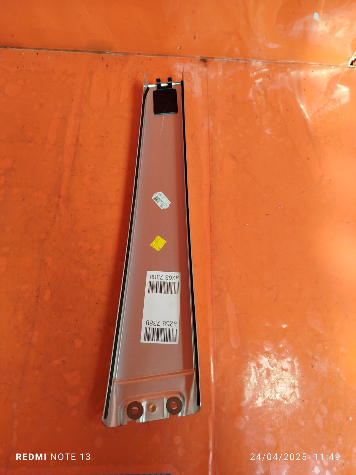 ✅2010 PORSCHE CAYENNE 9PA RIGHT EXTERIOR B PILLAR TRIM + WARRANTY A268