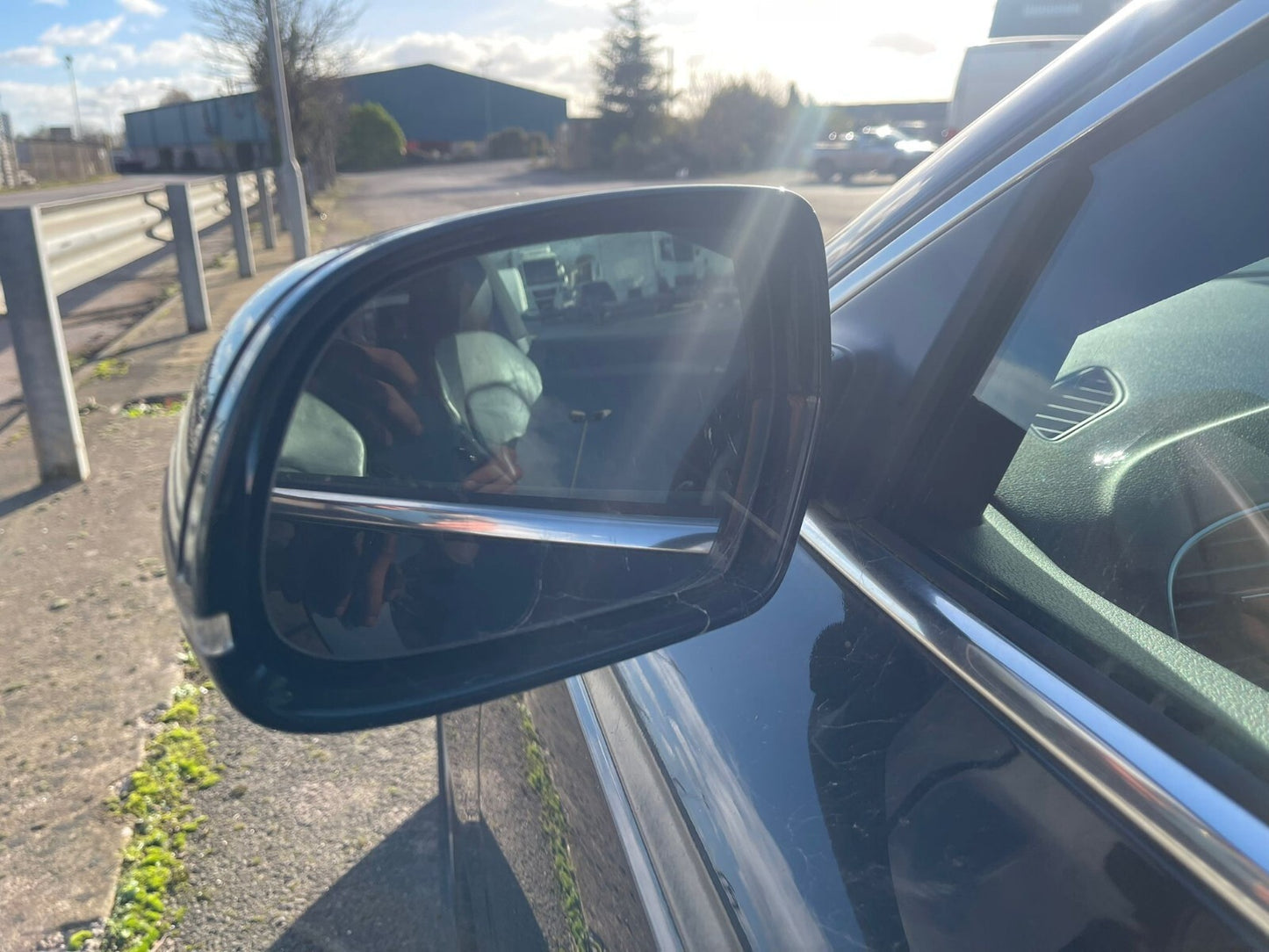 ✅2010 AUDI A5 8T S LINE 2.0P FRONT LEFT WING MIRROR BLACK + WARRANTY A223