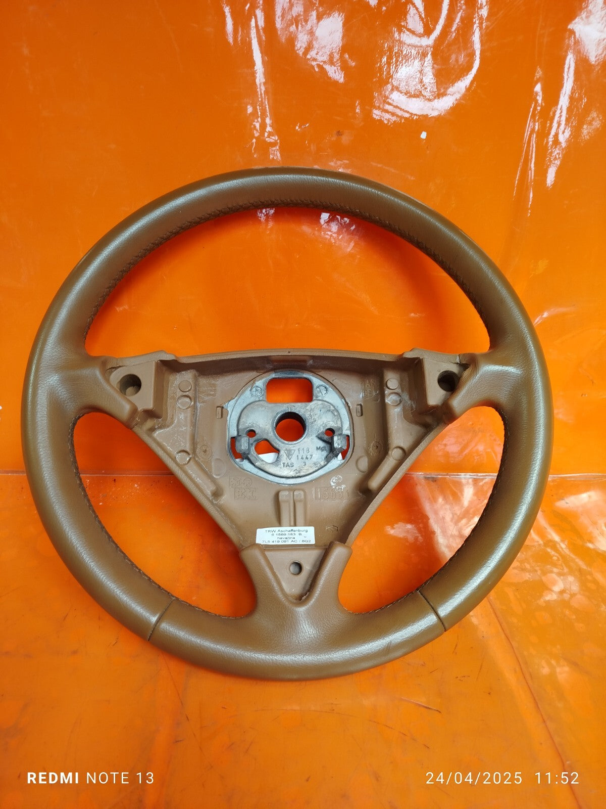 ✅2010 PORSCHE CAYENNE 9PA 3.6P STEERING WHEEL 7L5419091AC + WARRANTY A268