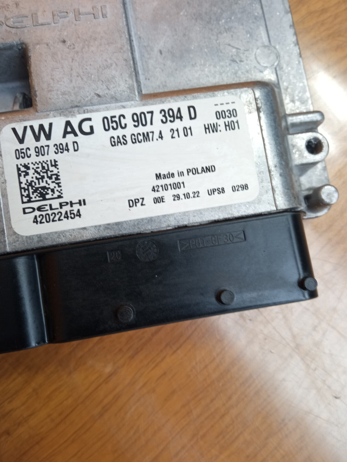 ✅SEAT ARONA FR 1.0 PETROL 2023 ENGINE CONTROL MODULE ECU 05C907394D Warranty