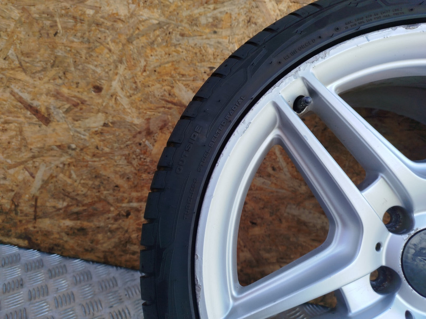 ✅2011 MERCEDES C CLASS W204 ALLOY WHEEL WITH TYRE 255/35 R18 A2044014201 A283
