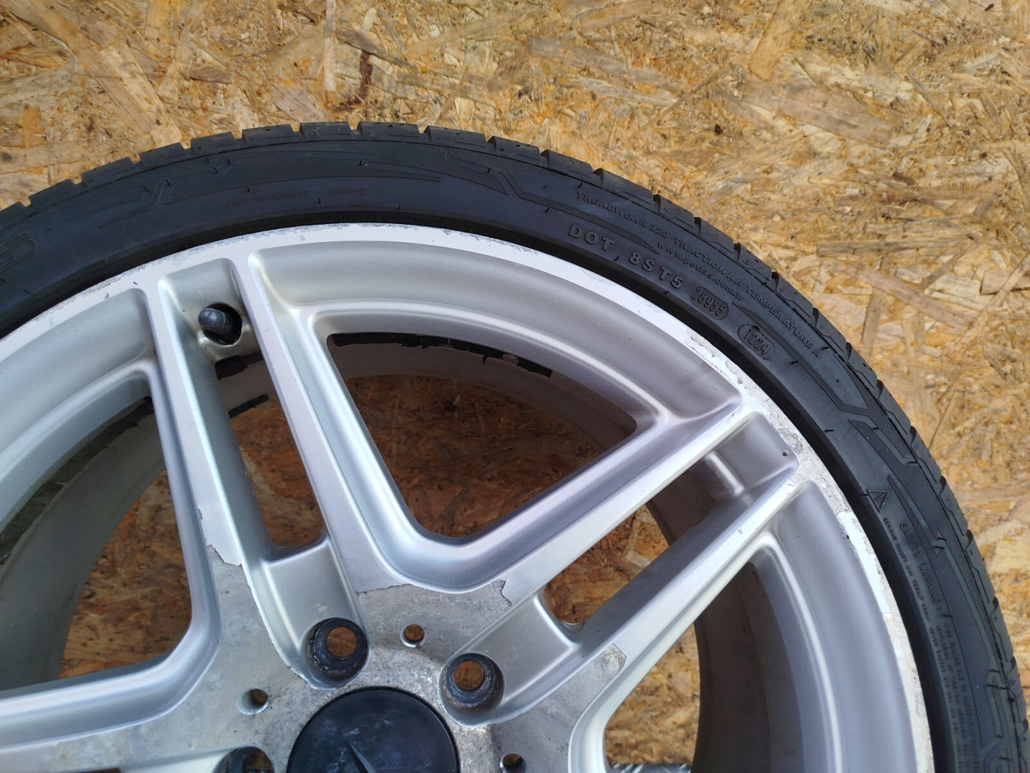 ✅2011 MERCEDES C CLASS W204 ALLOY WHEEL WITH TYRE 255/35 R18 A2044014201 A283