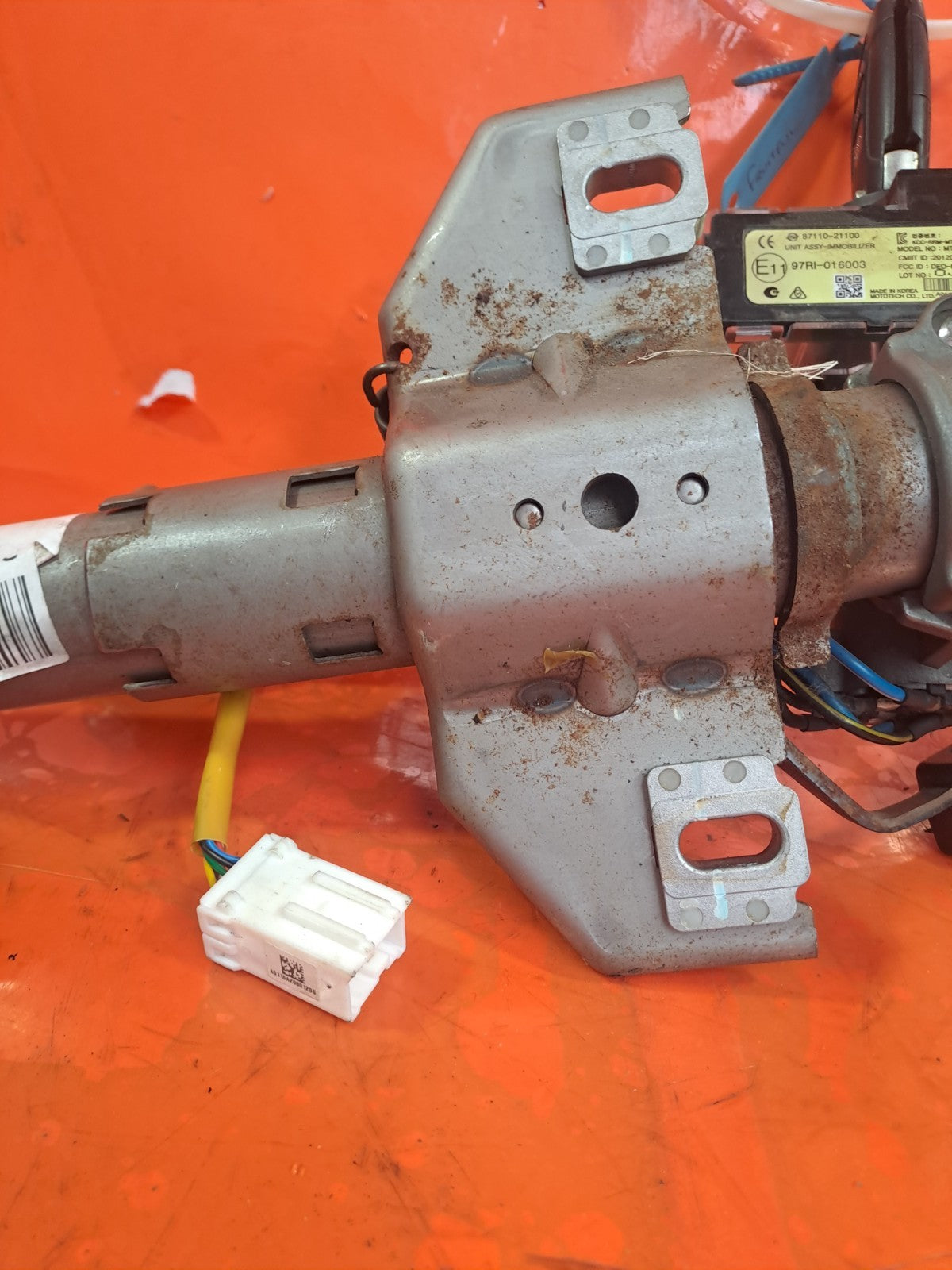 ✅SSANGYONG RODIUS TURISMO 2.2 DIESEL 2017 POWER STEERING COLUMN WITH KEY A286