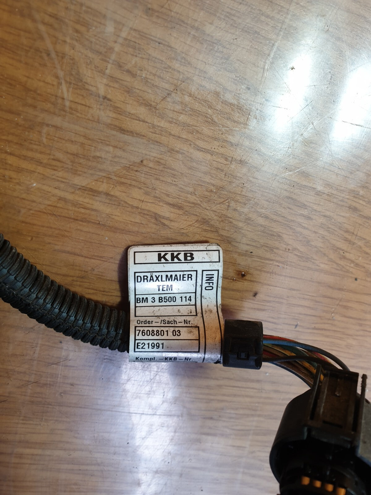 ✅2012 BMW 1 SERIES F20 1.6P ENGINE WIRING LOOM HARNESS 7608801 + WARRANTY A159