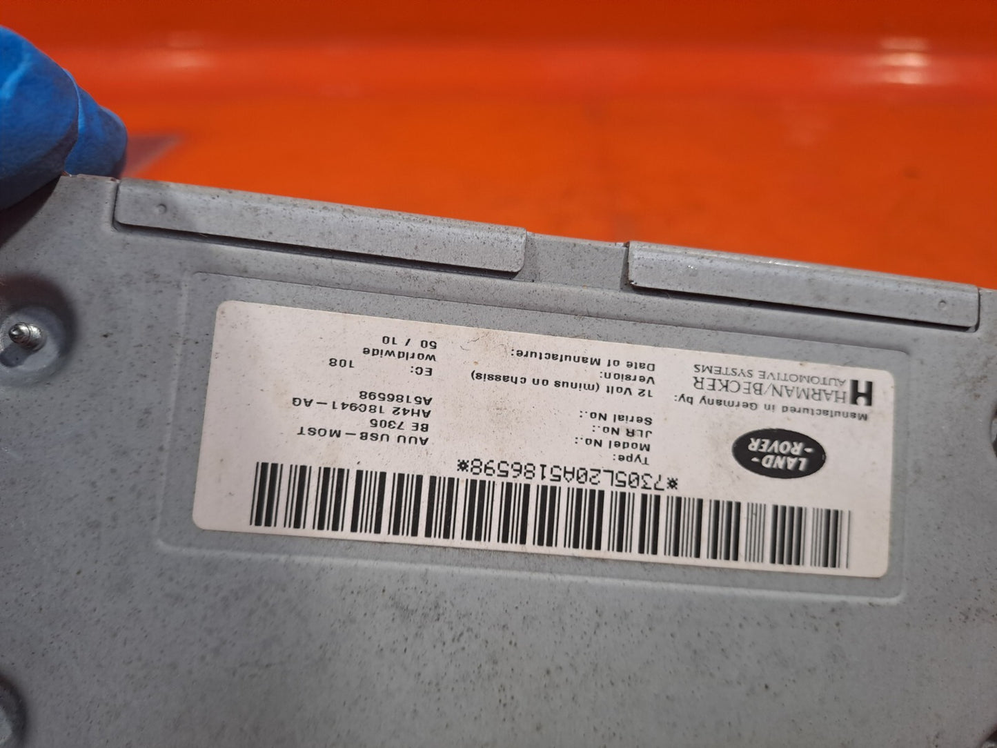 ✅2011 LAND ROVER DISCOVERY 4 L319 AUDIO CONTROL MODULE ECU AH42-18C941-AG A239
