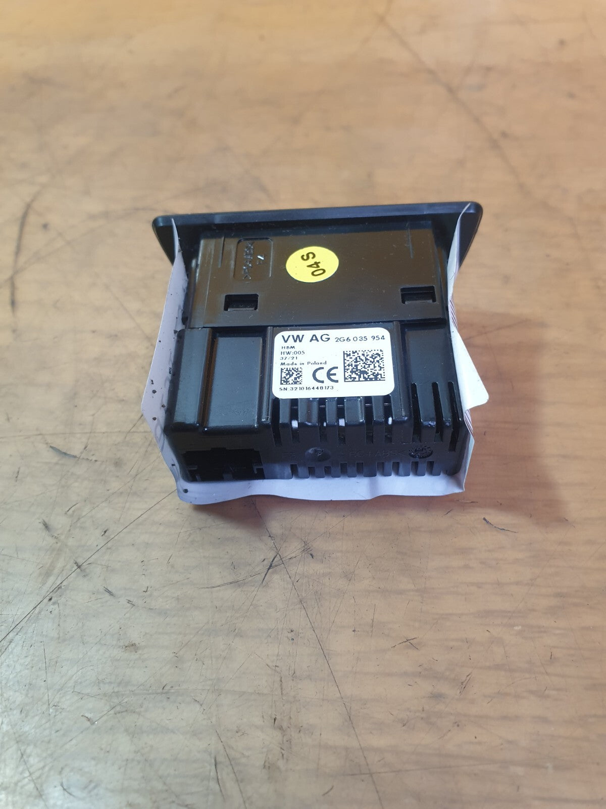 ✅VW GOLF MK8 1.5 PETROL 2022 REAR DOUBLE USB CHARGING PORT 2G6035954 Warranty