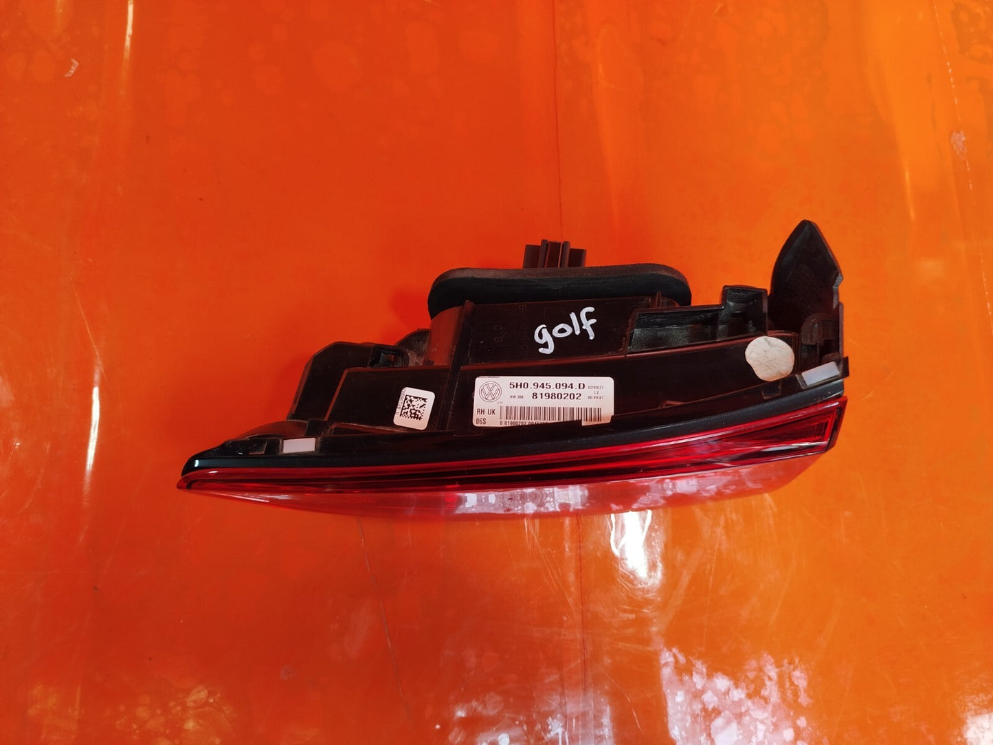 ✅VW GOLF MK8 STYLE ETSI 1.5 PETROL 2022 REAR LEFT INNER TAILGATE LIGHT 5H0945094