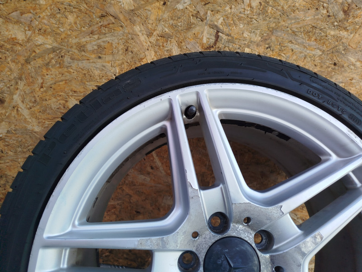 ✅2011 MERCEDES C CLASS W204 ALLOY WHEEL WITH TYRE 255/35 R18 A2044014201 A283