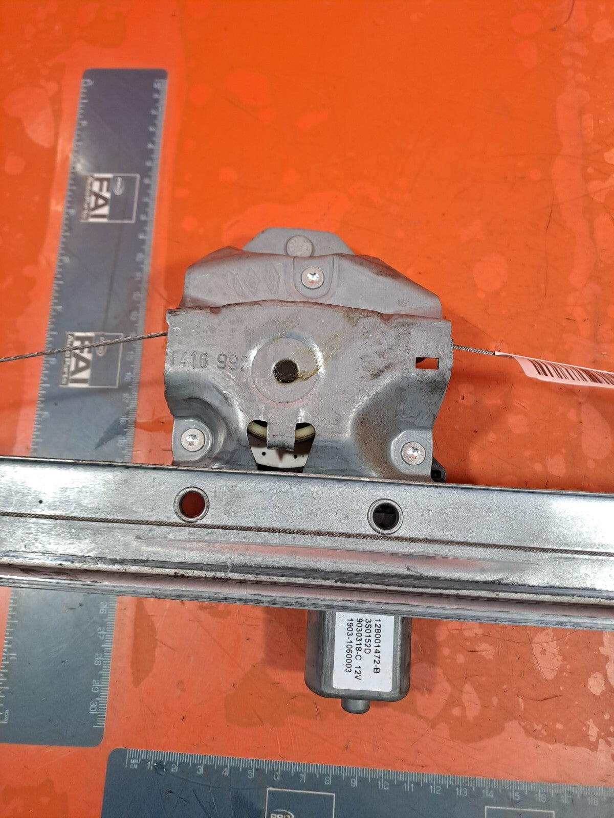 ✅Renault Trafic mk3 2016 1.6 Diesel Front Left Window Regulator Motor Warranty