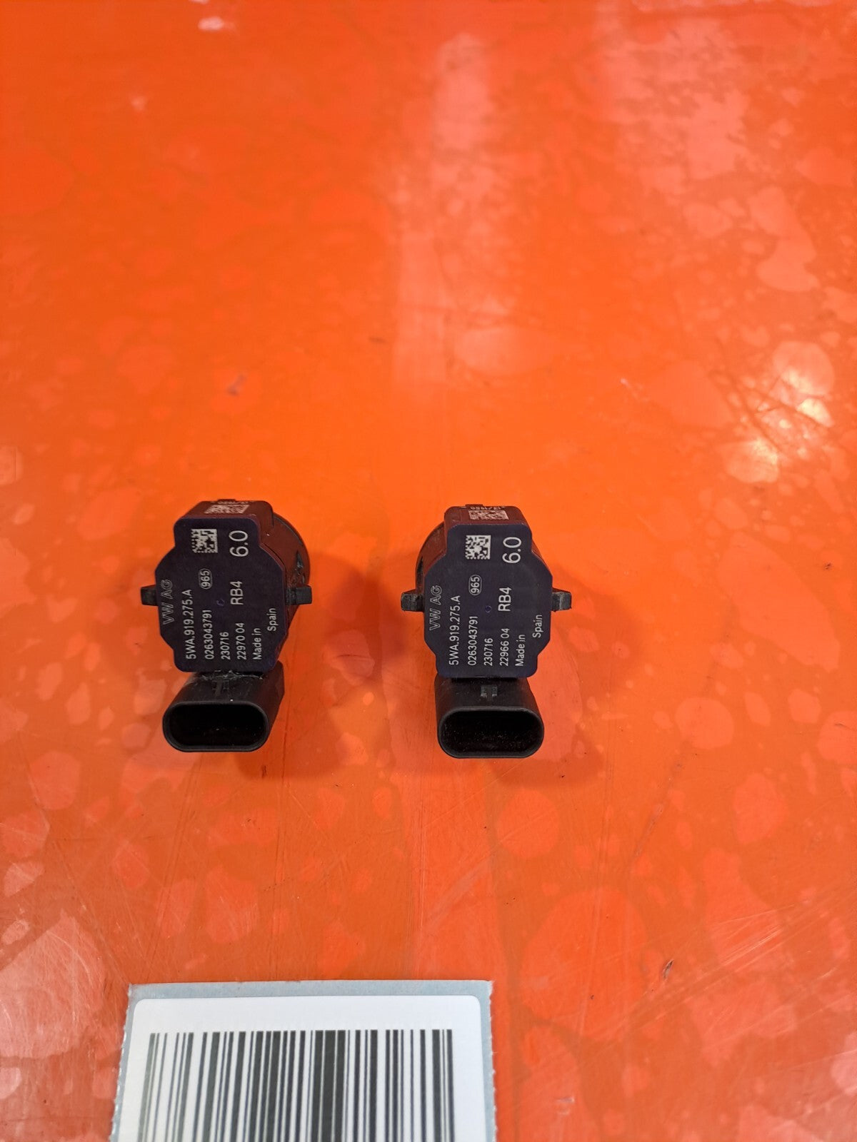 Cupra Leon VZ2 2023 1.4 Petrol FRONT BUMPER PARKING SENSORS 5WA919275A Warranty