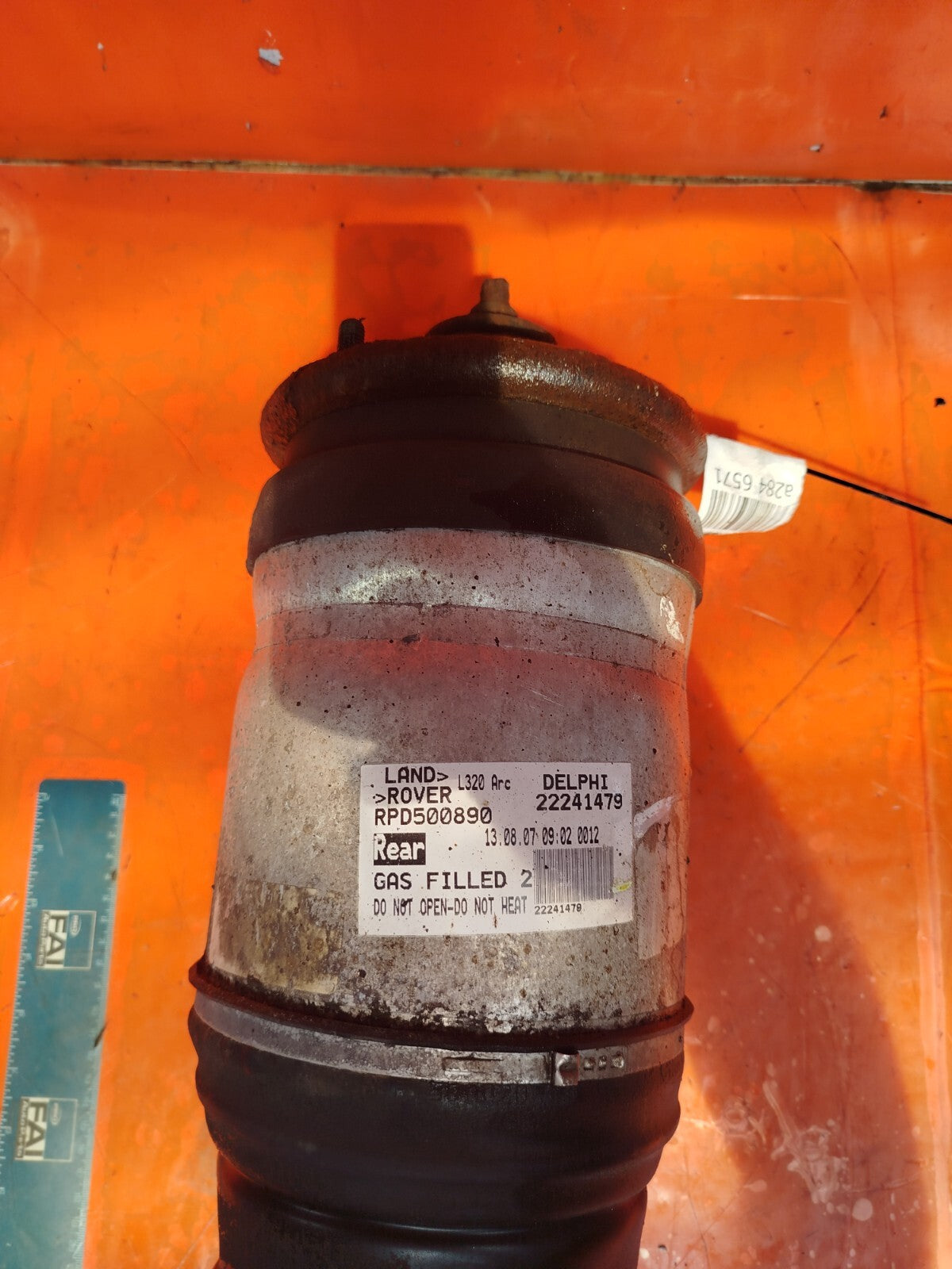 ✅LAND ROVER RANGE ROVER L320 2.7 DIESEL 2007 REAR AIR SUSPENSION STRUT 22241479