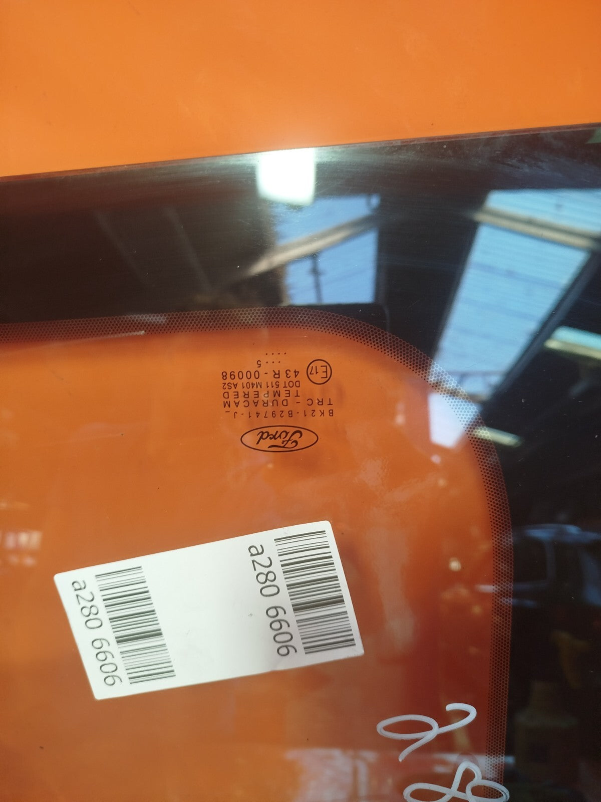 ✅FORD TOURNEO CUSTOM 2.2 DIESEL 2015 REAR LEFT QUARTER WINDOW GLASS BK21B29741J