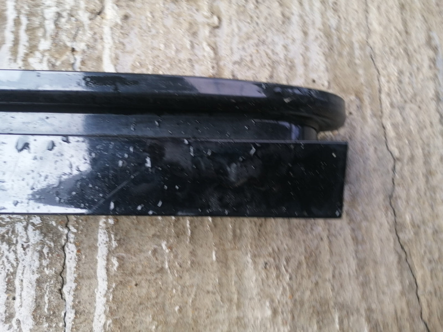 ✅2021 FORD TRANSIT CUSTOM 2.0D LEFT SLIDING DOOR RAIL TRIM BLACK JK21-V250A82-A