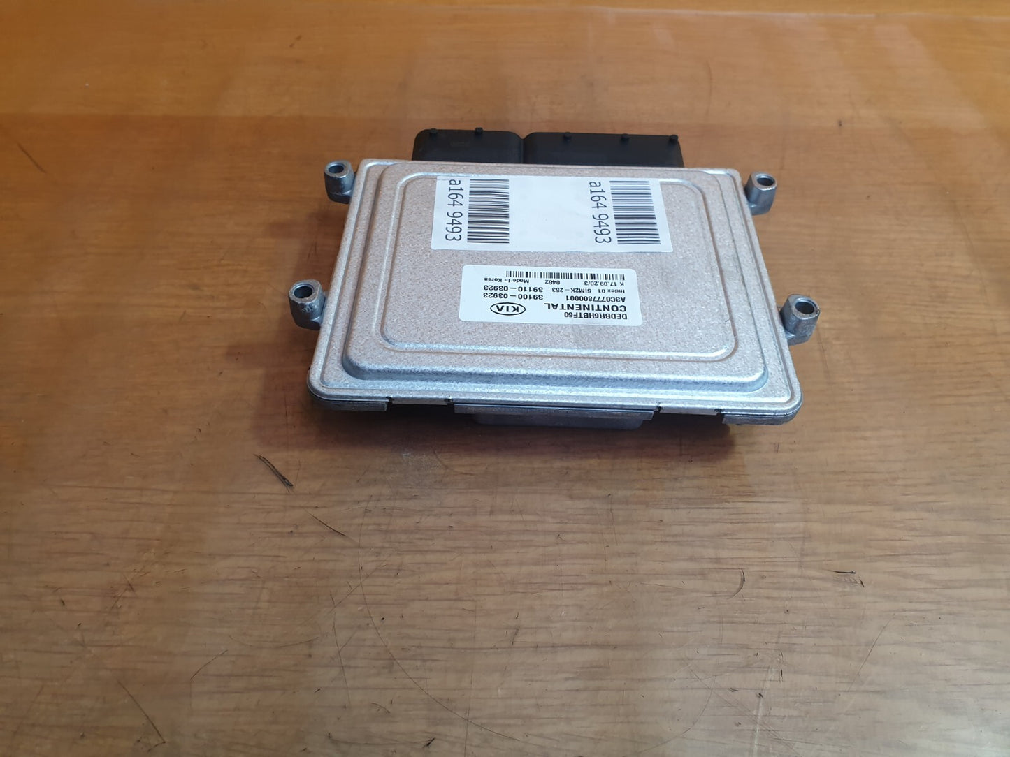 ✅2016 KIA NIRO 2 EV S-A 1.6P ENGINE CONTROL UNIT 39100-03923 + WARRANTY A164