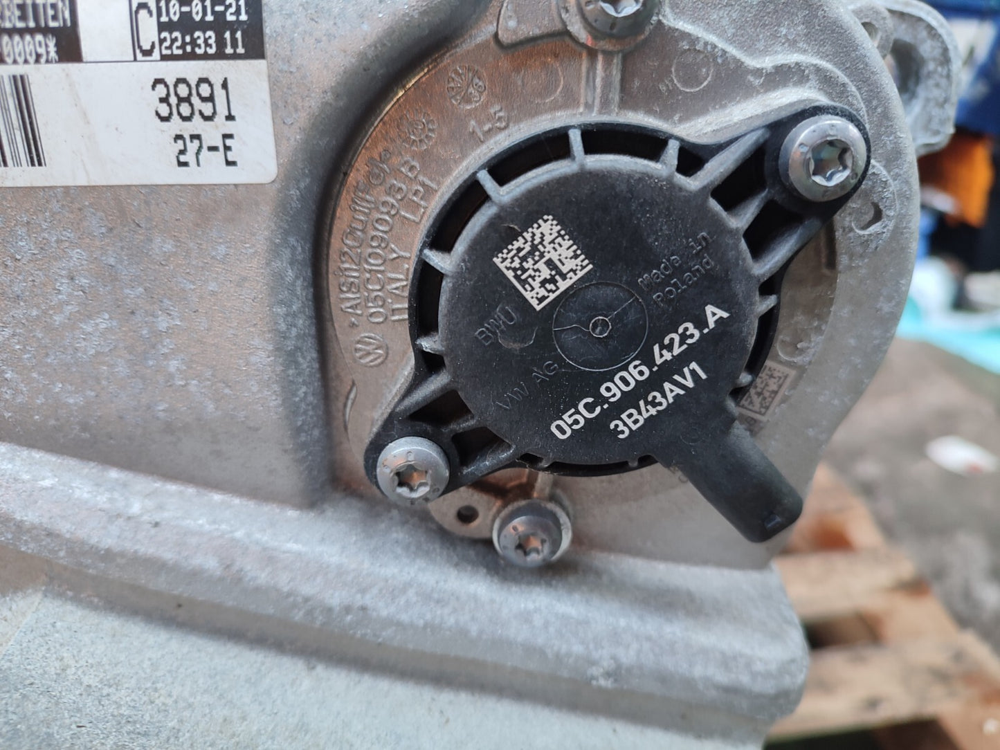 2021 VW POLO MATCH 1.0P BARE ENGINE DLAC + WARRANTY A214