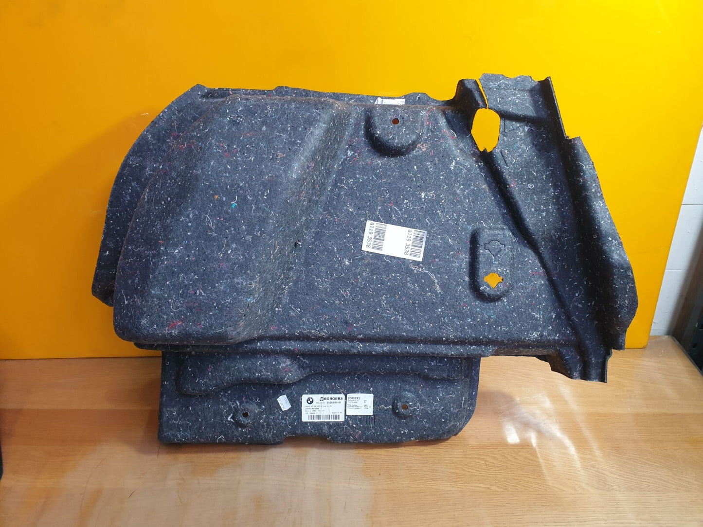 ✅BMW 116D SPORT 1.5 DIESEL 2023 REAR RIGHT BOOT CARPET LINER 5A26BB6 Warranty