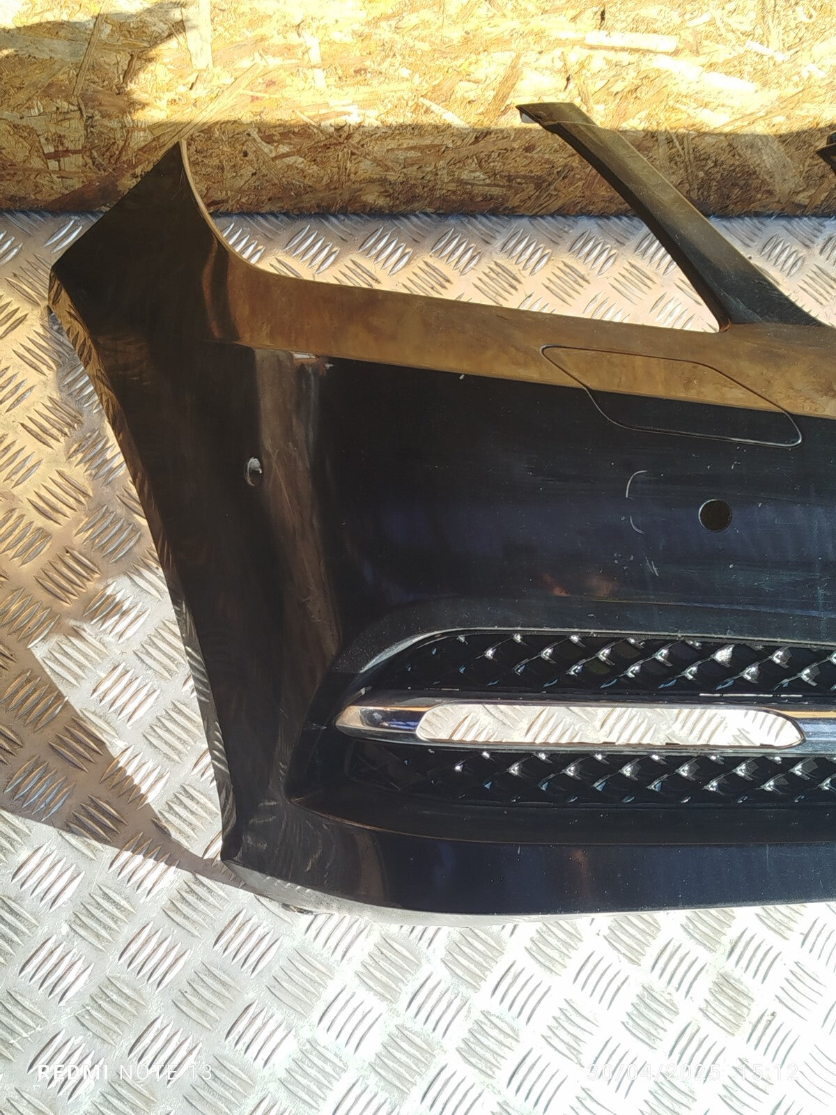 ✅2011 MERCEDES E CLASS W212 2.1D FRONT BUMPER W/O GRILL BLACK A2128600108 A269