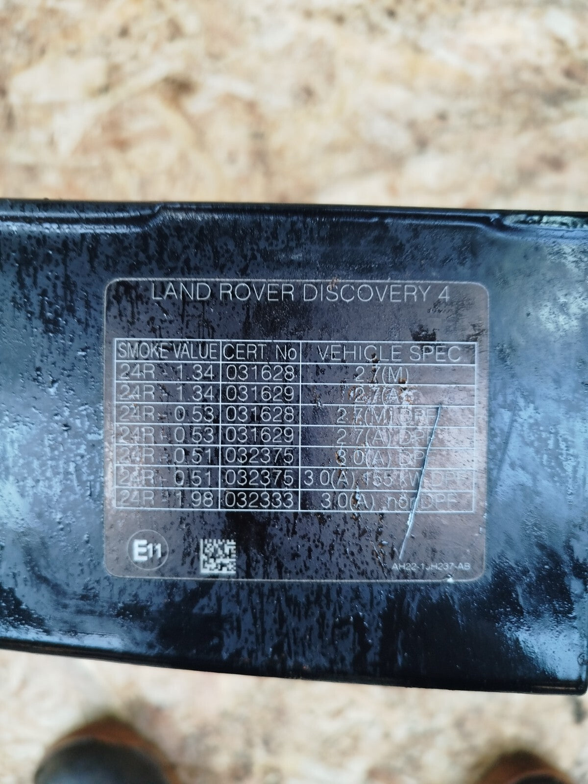✅LAND ROVER DISCOVERY 4 L319 3.0 DIESEL 2010 FRONT SLAM PANEL FH2216E144AA A244