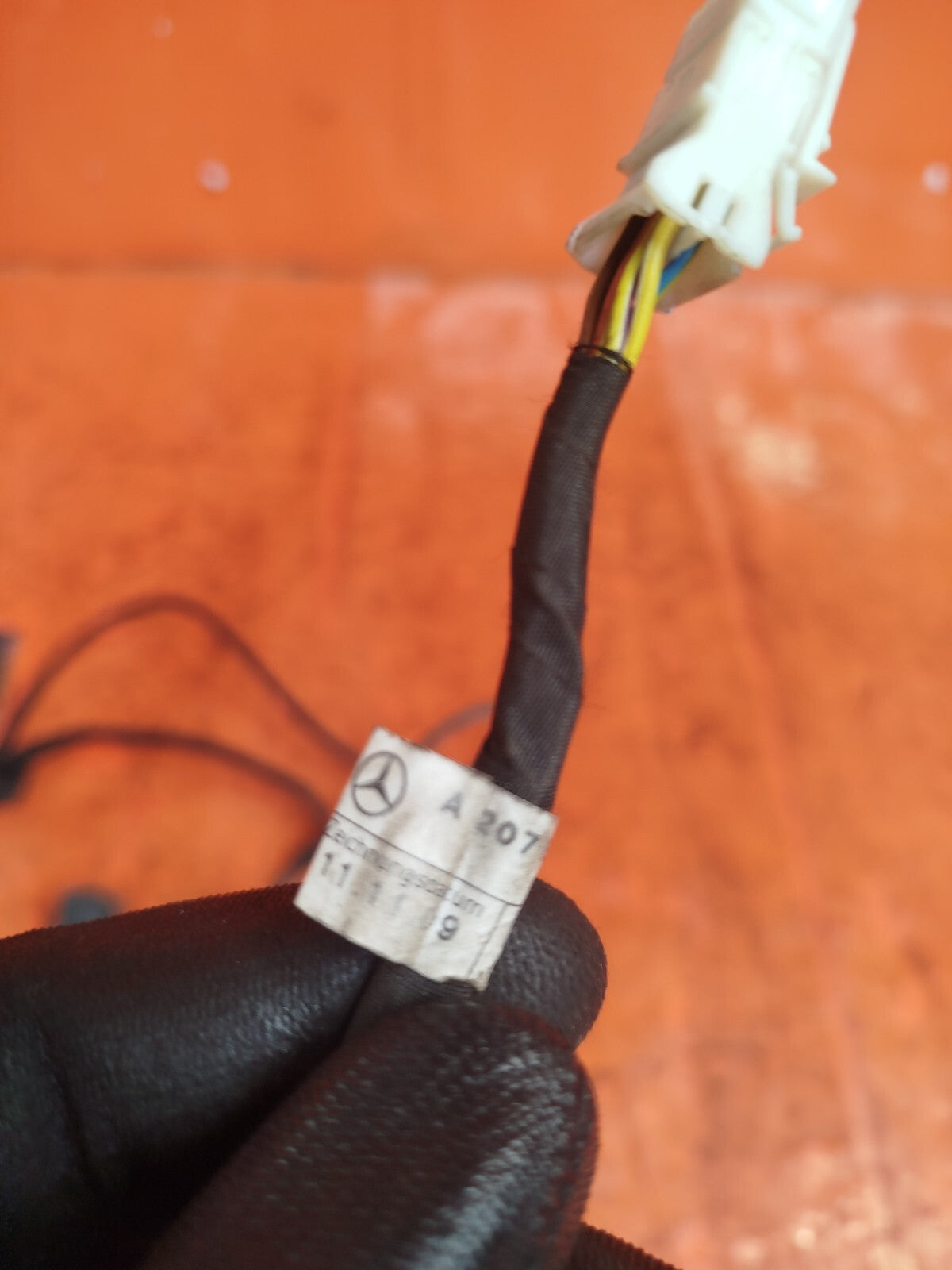 ✅MERCEDES C E CLASS W204 W207 REAR PARKING WIRING WITH SENSORS A2075403434 xAA