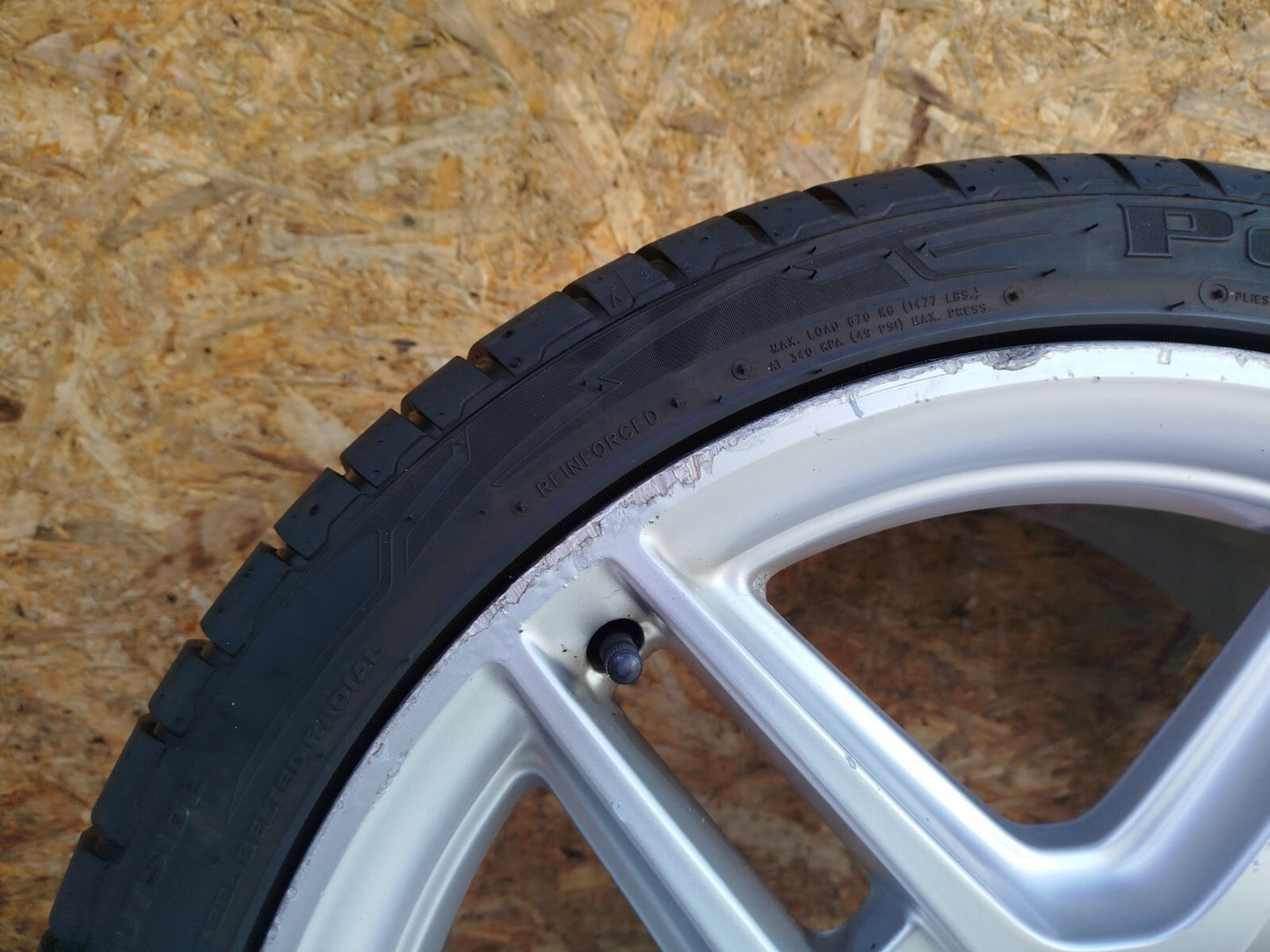 ✅2011 MERCEDES C CLASS W204 ALLOY WHEEL WITH TYRE 255/35 R18 A2044014201 A283